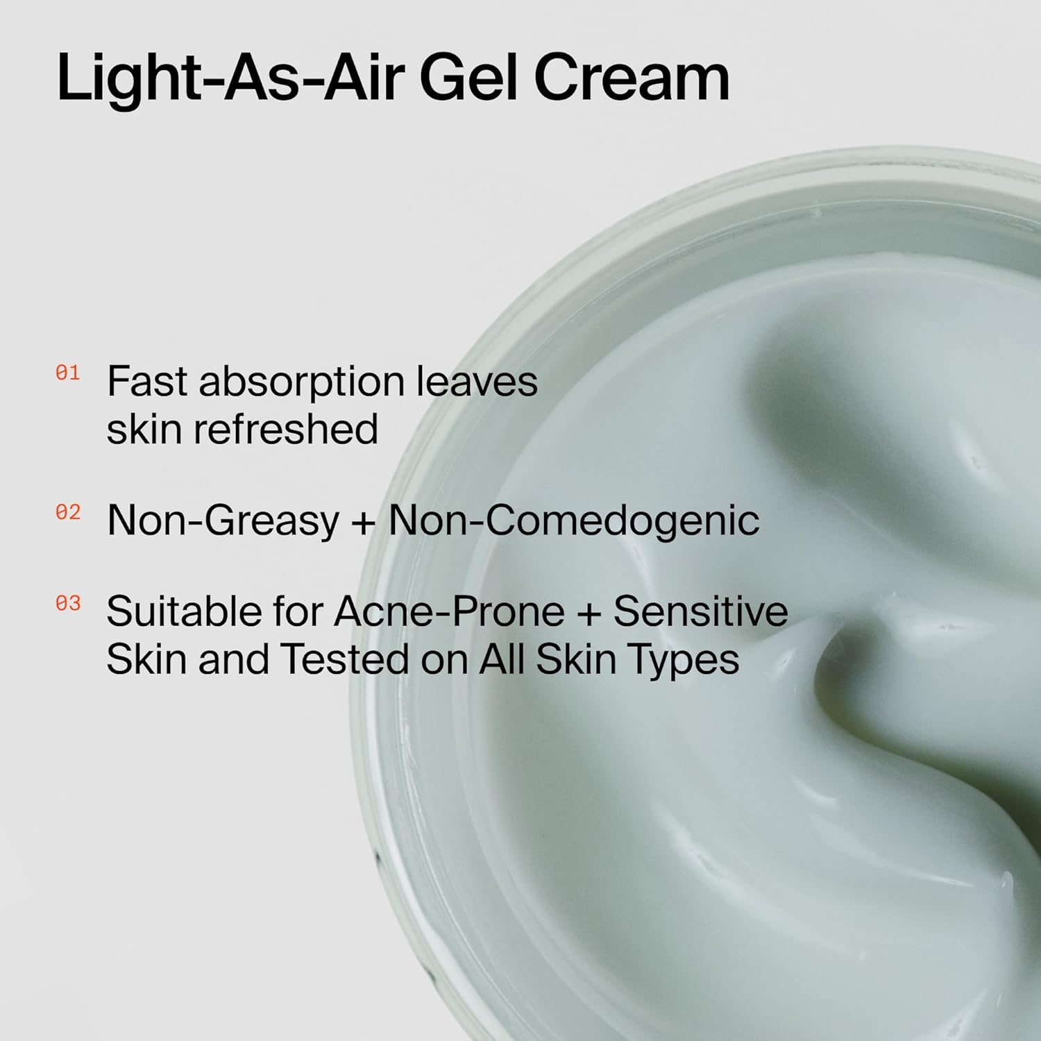 Youth To The People Superfood Air-Whip Moisture Cream - Kale + Green Tea Hyaluronic Acid Face Moisturizer, 48-HR Hydration with Dewy Glow, Non-Greasy Lightweight Gel, Makeup Primer, Non-comedogenic - Image 3