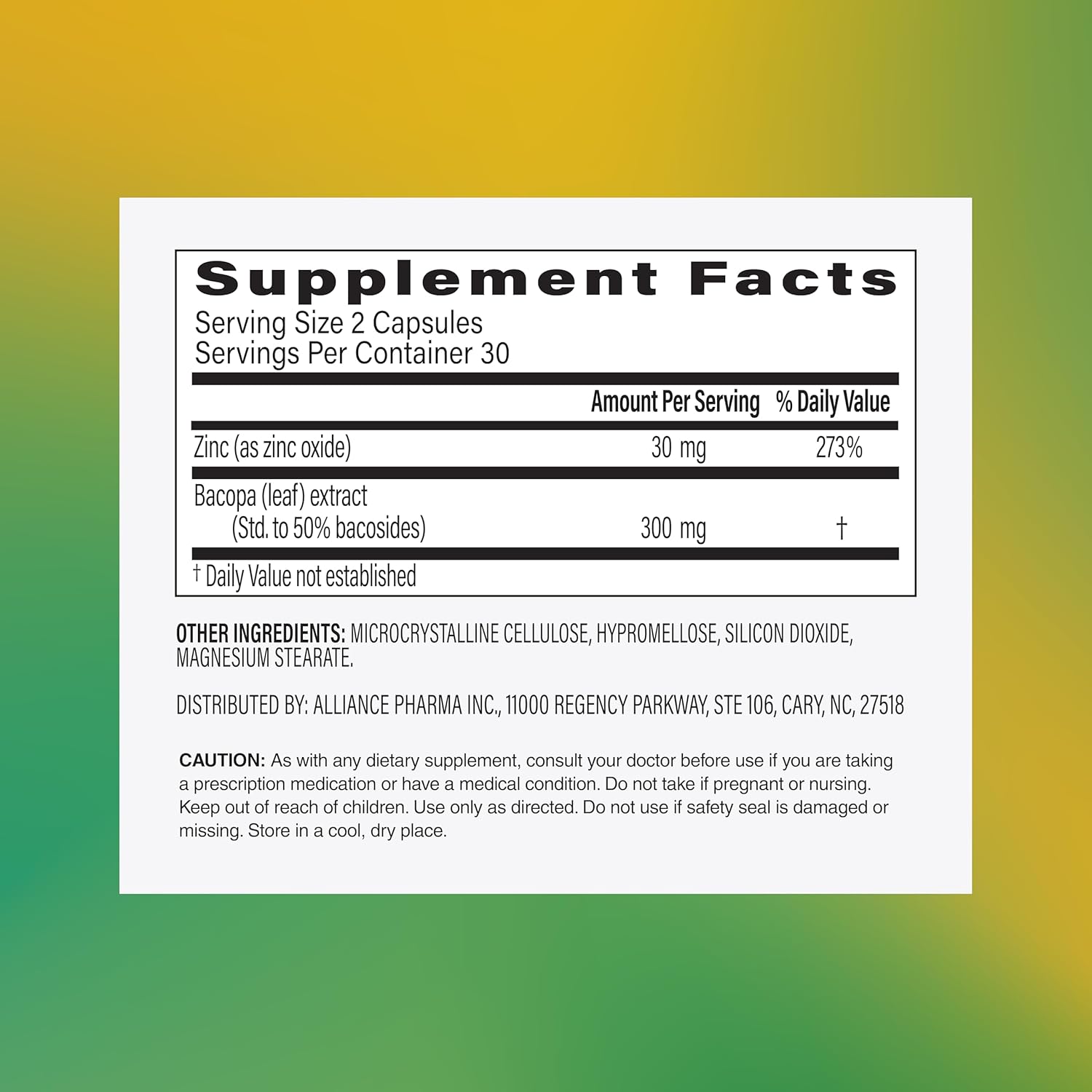 Amberen Find Focus, Menopause Supplement for Women, Clinically Proven Bacopa monnieri supports Mental Clarity, Focus, Cognition, Working Memory & Recall, Hormone & Soy Free, 60 Capsules, 30 Day Supply - Image 9