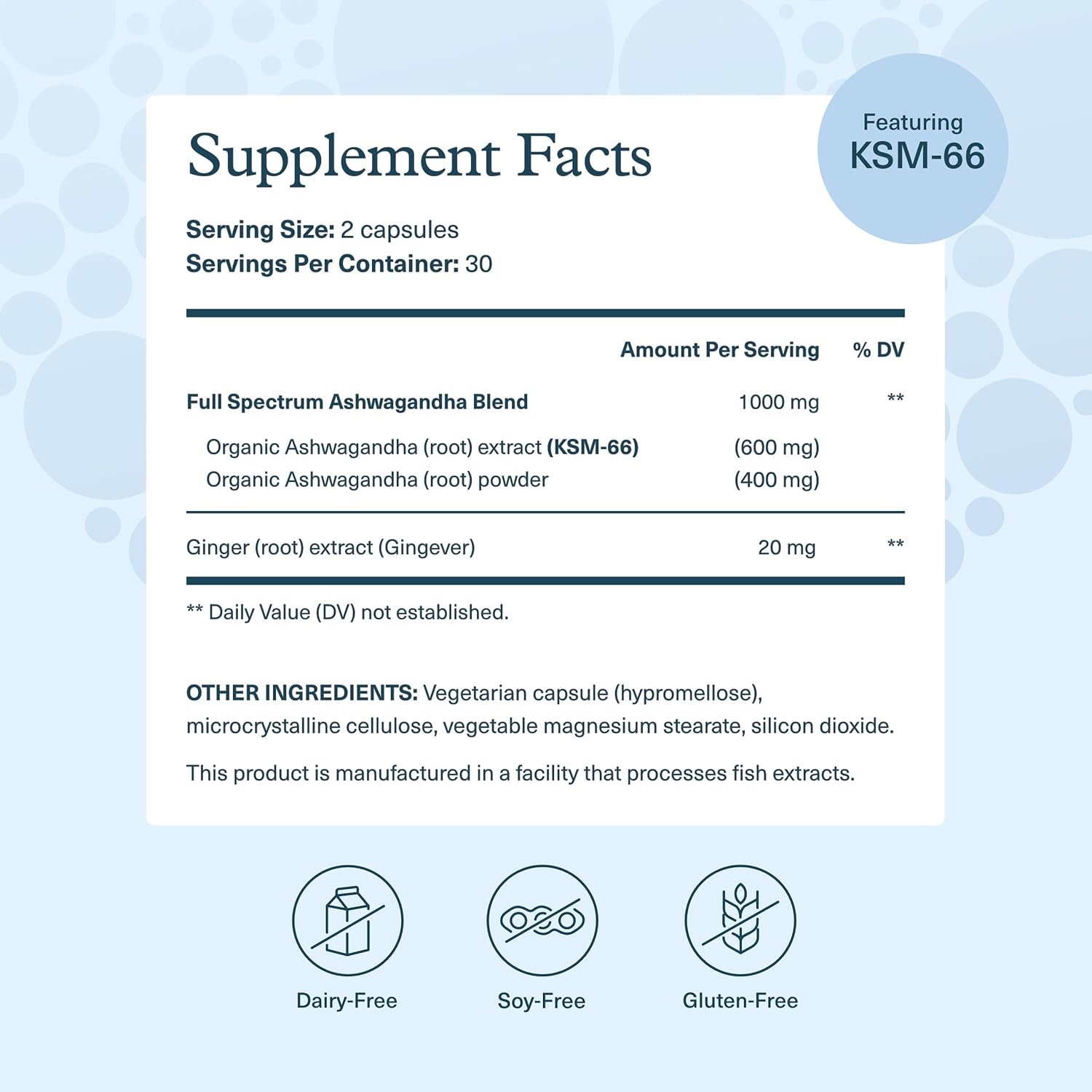 Youtheory Ashwagandha - with Organic KSM-66 Ashwagandha - Herbal Blend to Support Stress Relief & Energy Levels* - Helps Support Mood* - 60 Vegetarian Capsules (30-Day Supply) - Image 2