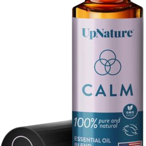 UpNature Calm Essential Oil Roll On - Self Care Gifts for Mom Women Her - 100% Natural Aromatherapy Blend for Relaxation Relief