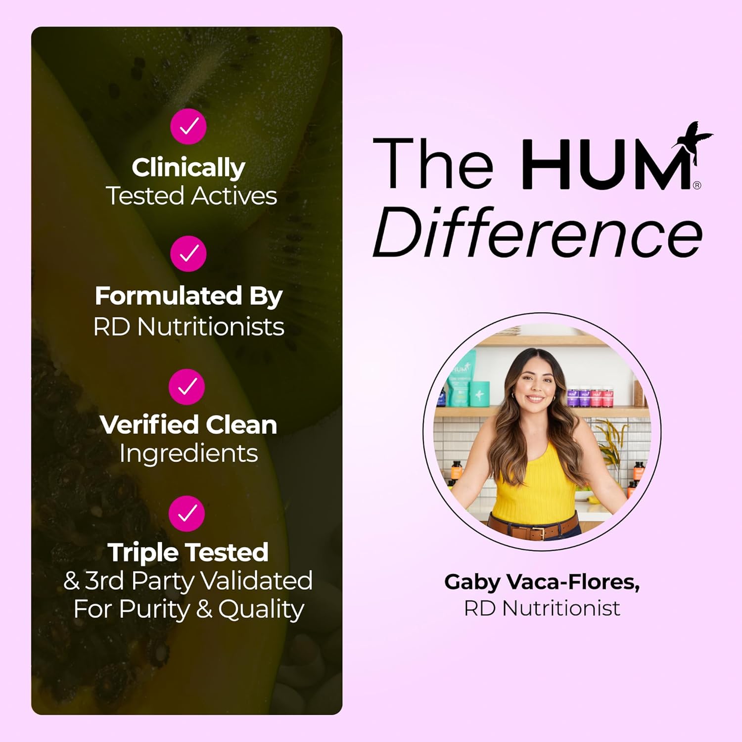 HUM Hormone Balance for Women, Supplement for Women's Health with Chasteberry & Dong Quai, Support for PMS Symptoms, Cramps, Irritability, Hormonal Balance, Monthly Support, 60 Capsules - Image 7