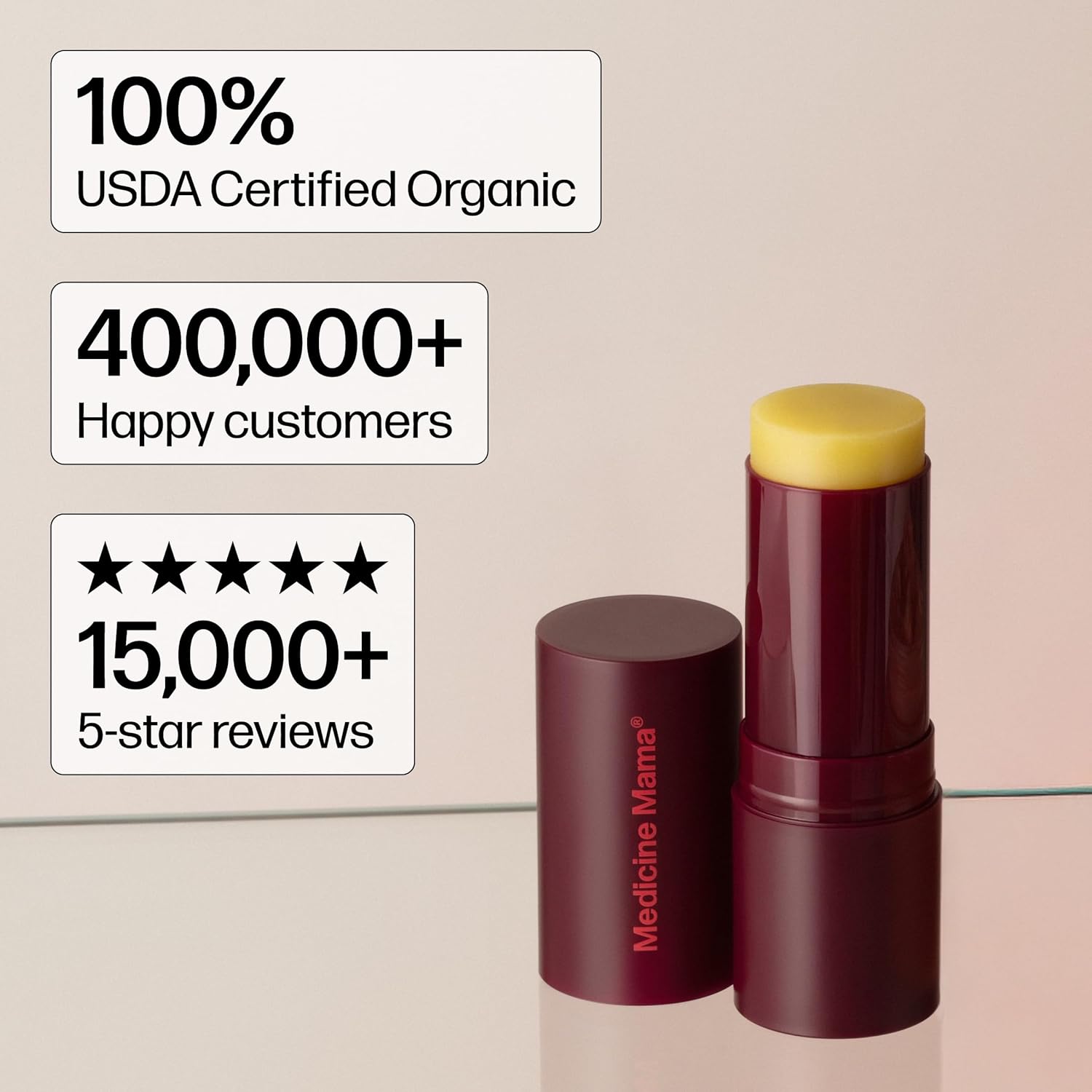 VMAGIC by Medicine Mama Lips Stick – Travel Size Organic Vulva Balm – Hormone Free Skin Care, Vaginal Moisturizer for Women – 15 ml - Image 5