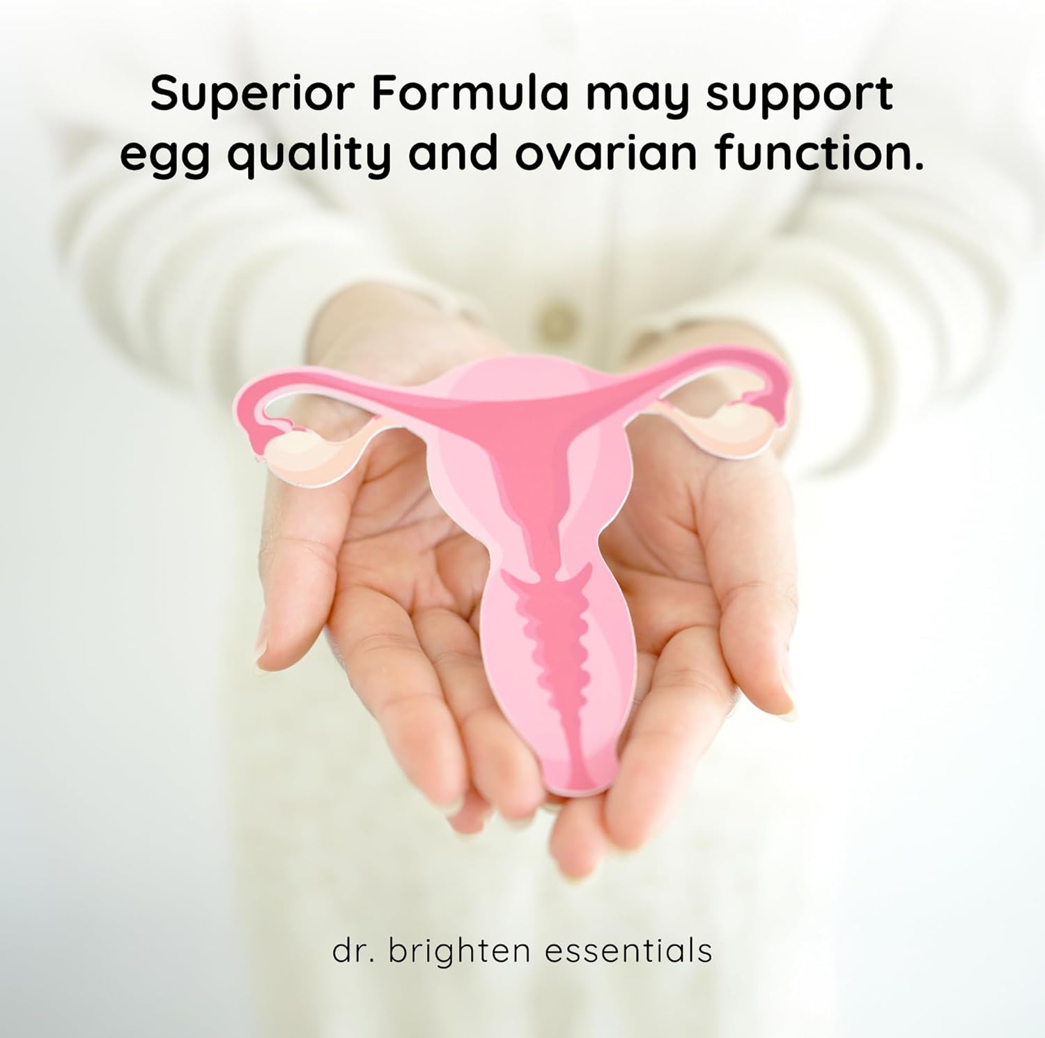 Dr. Brighten Myoinositol Plus - Doctor Formulated Ratio of Myo- and D-Chiro-Inositol to Support PCOS Symptoms, Hormone Balance, Healthy Ovarian Function, and Regular Menstrual Cycles - Image 3
