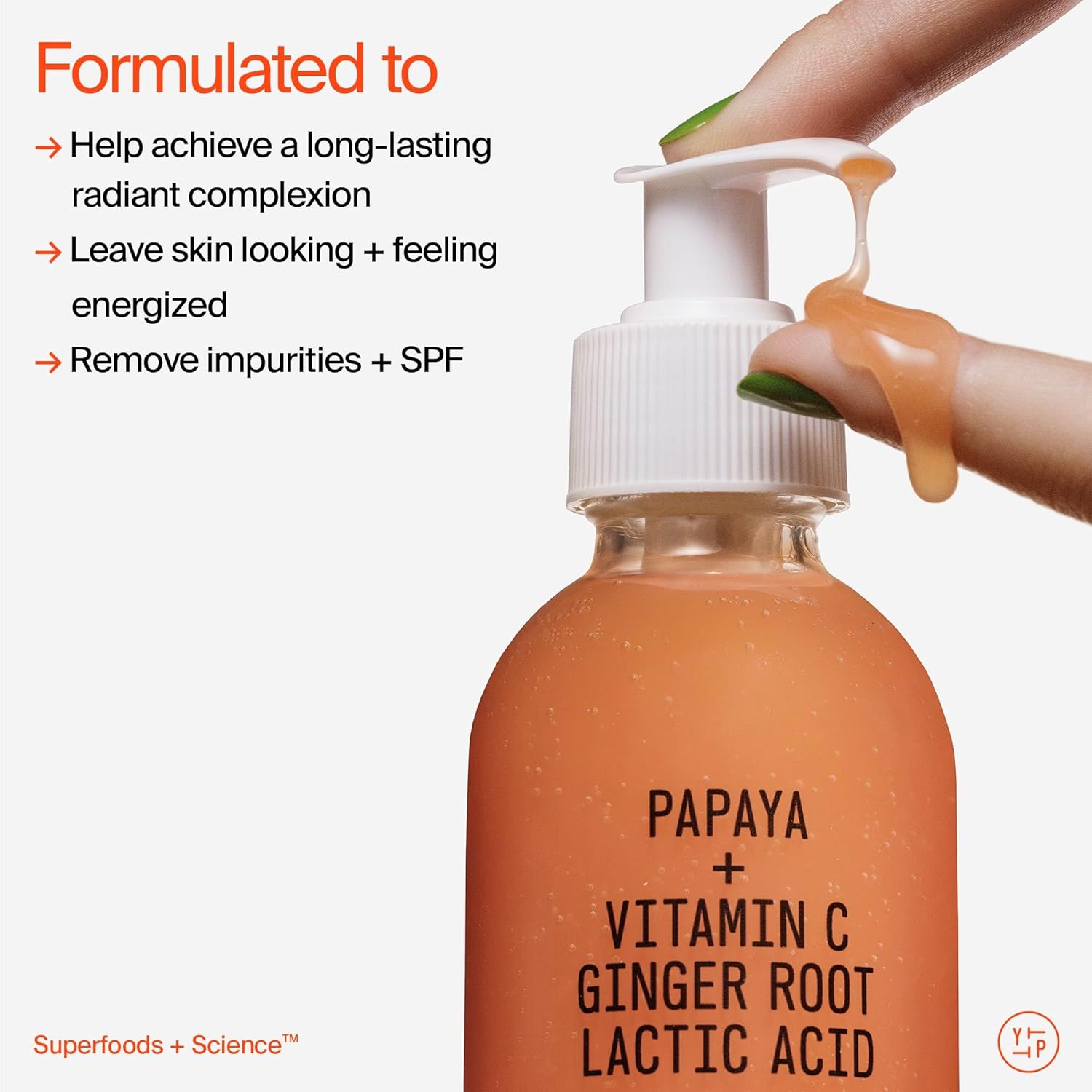 Youth To The People Superfruit Facial Cleanser - Papaya + Vitamin C Gentle Exfoliating Face Wash, Cellular Skin Renewal with AHA + BHA, Evens Skin Tone & Texture for Soft + Radiant Skin, Sulfate-free - Image 5