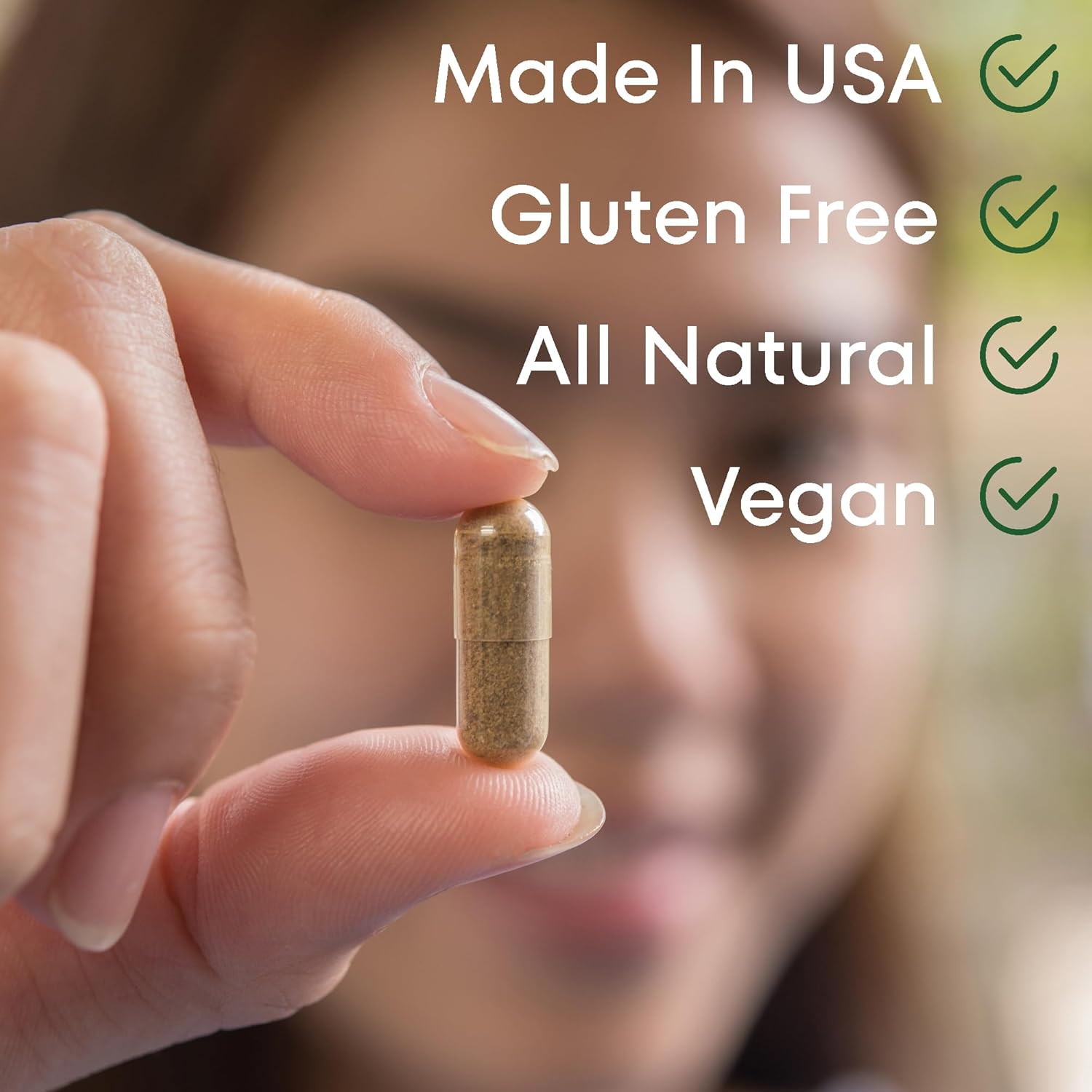 Gain - Appetite Booster Pills for Adults – Natural Appetite Stimulant & Weight Gain Support Supplement with Ginger Extract, Blessed Thistle, Gentian Root & Creatine – 120 Capsules - Image 3