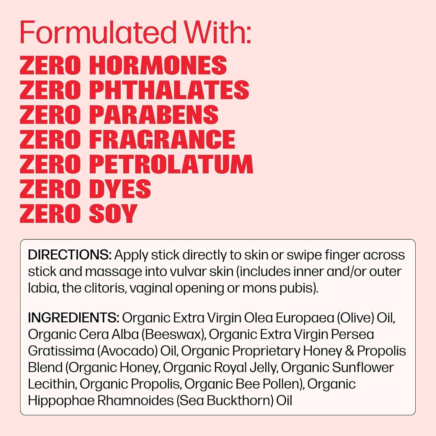 VMAGIC Menopause Must-Haves Bundle by Medicine Mama – Organic Vulva Balm 2oz & Travel Size Lips Stick .65oz for Intimate Skincare & Menopause Support and pH Balanced Gentle Feminine Wash Cleanser 8oz - Image 7