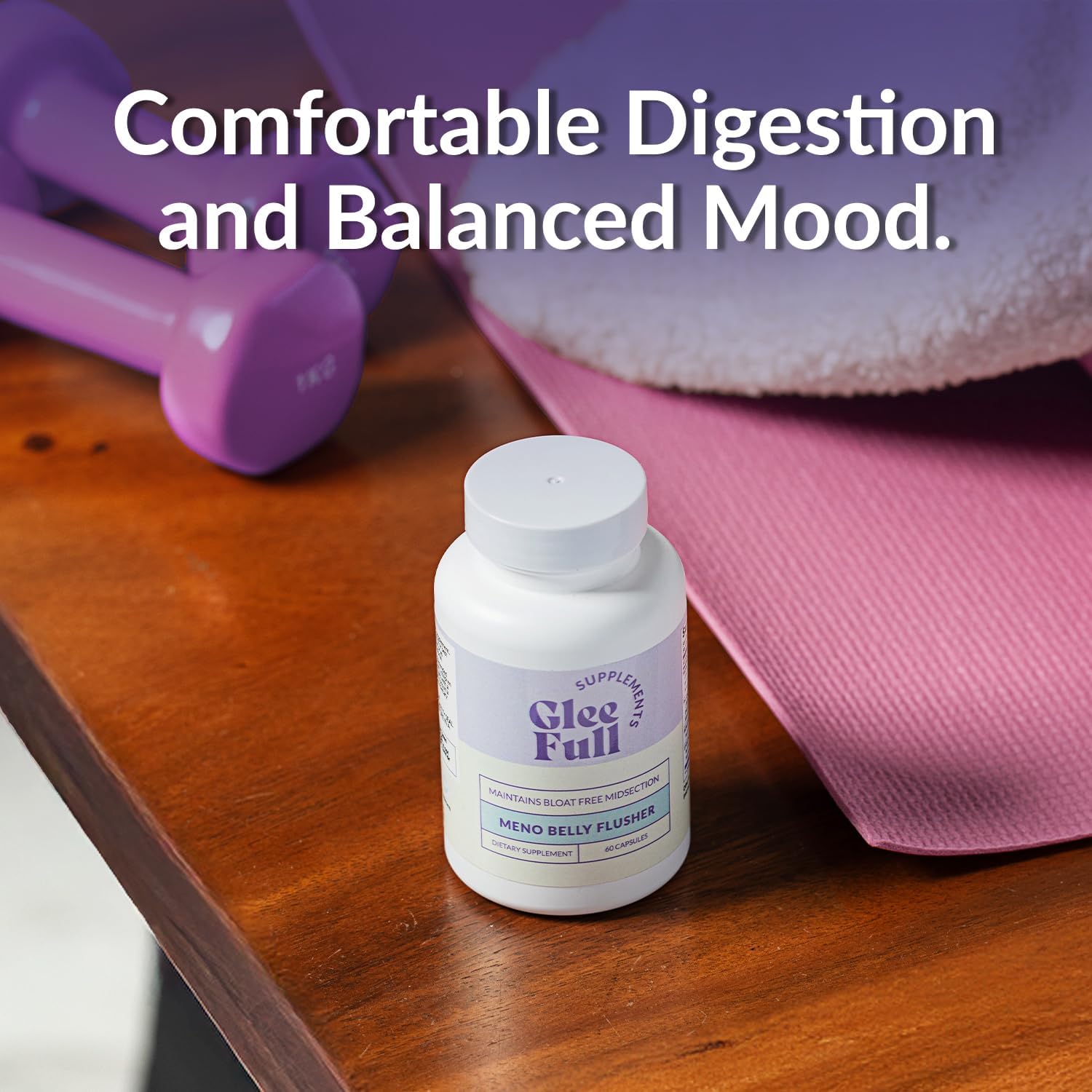 GleeFull Meno Belly Flusher - Menopause Supplements for Women - Hormone Balance for Weight Loss - Supports Digestion to Maintain Healthy Metabolism - Image 2