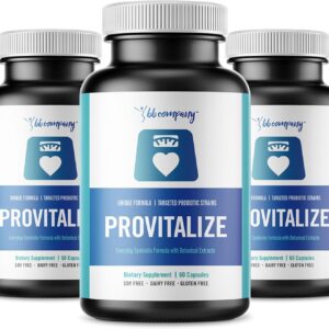BB Company Provitalize | Womens Probiotic, Menopause | Joint Support, Sexy Midsection Curves, Digestive Health, Menopause Bloat | Turmeric Curcumin Moringa | Packaging Vary | 3 Pack