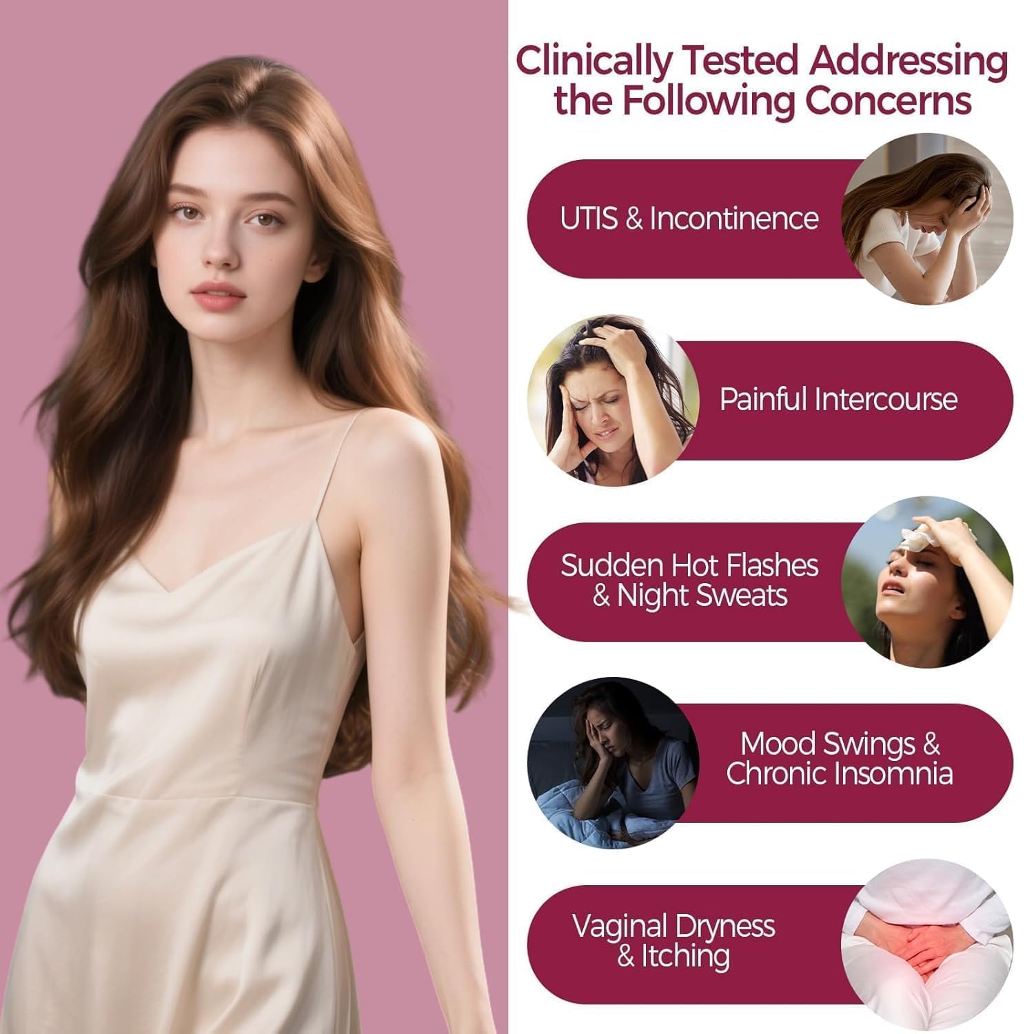 Estriol Cream for Women, Silky Peach Vaginal Estrogen Cream, Menopause Relief: Hormone Balance, Treat Night Sweats, Hot Flashes, and Care for Intimate Skin, 50g - Image 4