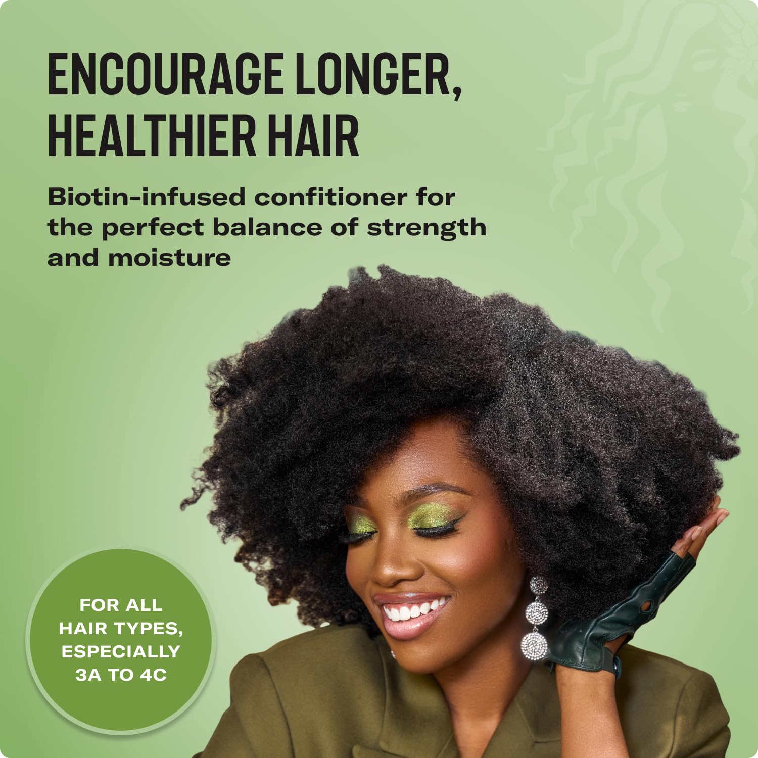 Mielle Organics Rosemary Mint Strengthening Hair Conditioner for Women & Men - Biotin Infused Detangling & Hydrating Conditioner to Increase Manageability & Support Longer, Healthier Strands, 20 oz - Image 2