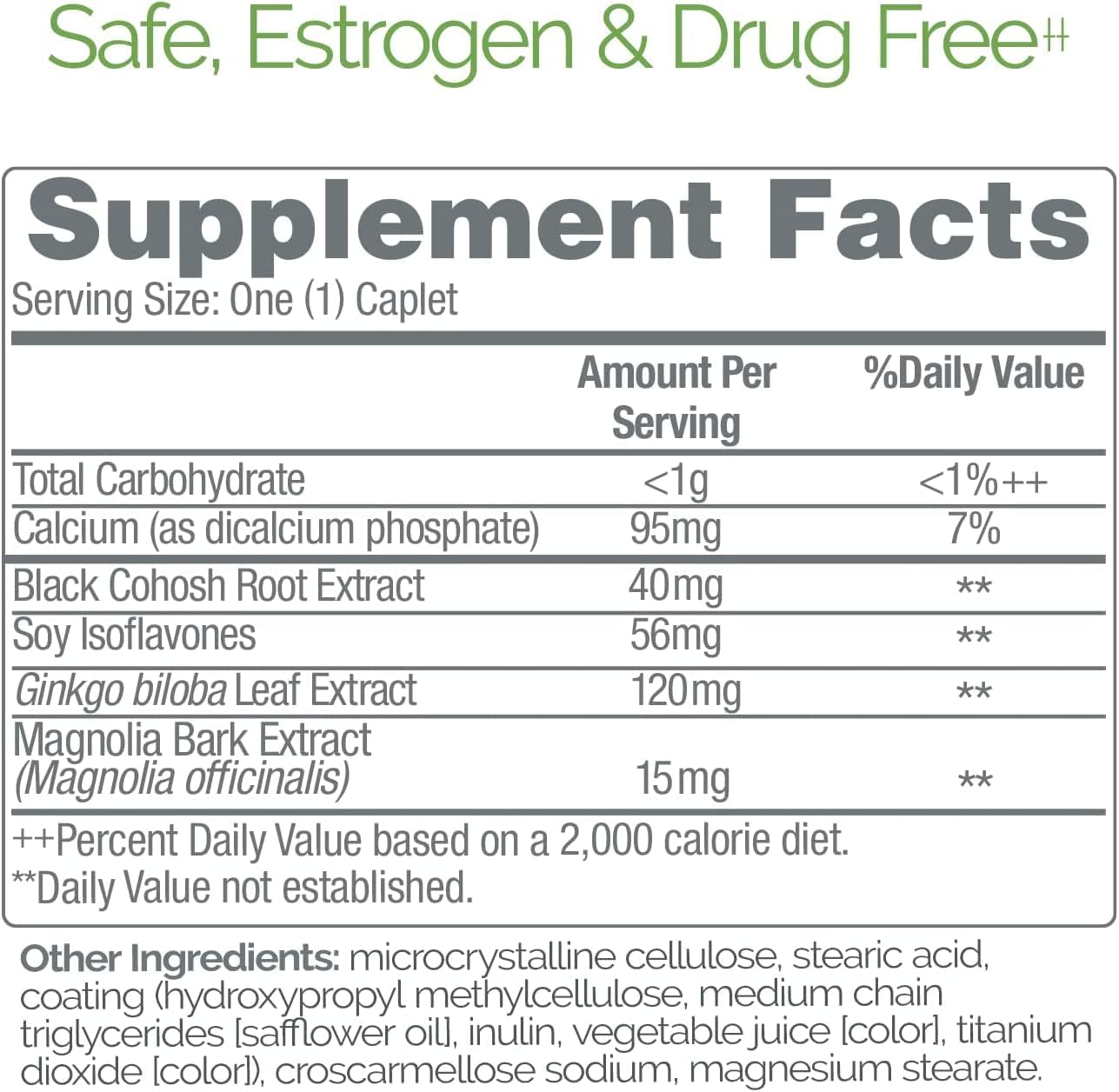 Estroven Mood Boost for Menopause Relief, Helps Reduce Hot Flashes & Night Sweats, Helps Manage Mood Swings, 30 Count - Image 6