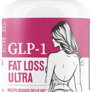 GLP-1 Fat Loss Ultra - Weight Loss Pills, Appetite Suppressant & Fat Burner for Women | Supports Healthy Pathways Associated with GLP-1 Activity | 3rd Party Tested Supplement - 60 Capsules for Adults