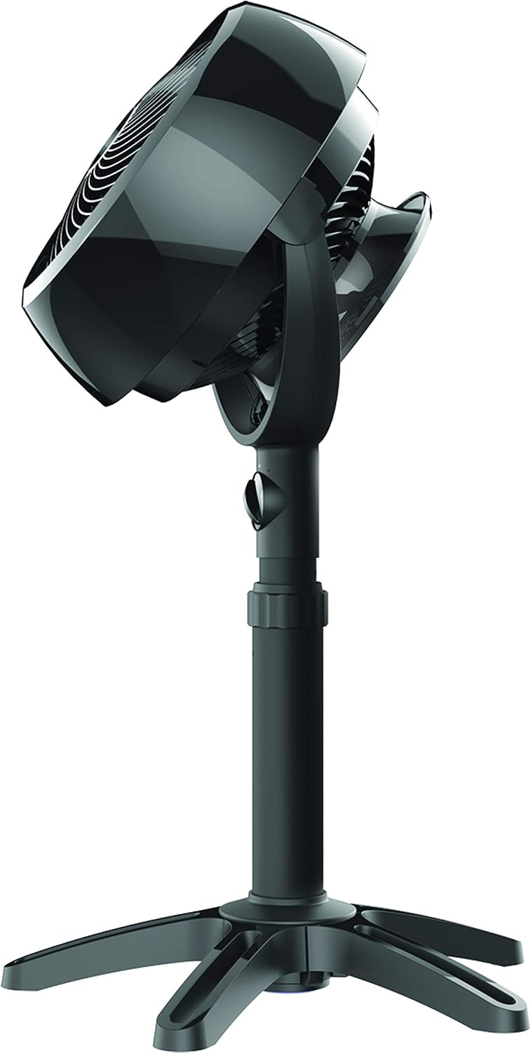 Vornado 7803 Large Pedestal Whole Room Air Circulator, Fan with Adjustable Height, 33-40 in, 3 Speed Settings, Removable Grill for Cleaning, Black Standing Floor Fan for Bedroom - Image 5