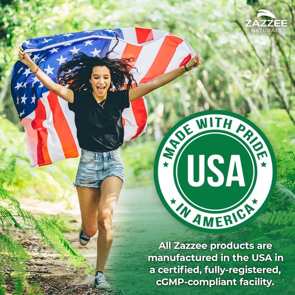 Zazzee USDA Organic Vitex 4:1 Extract, 120 Vegan Capsules, 4 Month Supply, Chaste Berry, Hormonal Balance & Cycle Support for Women, Certified Kosher, Vitex Agnus-Castus, Non-GMO, Made in the USA - Image 7