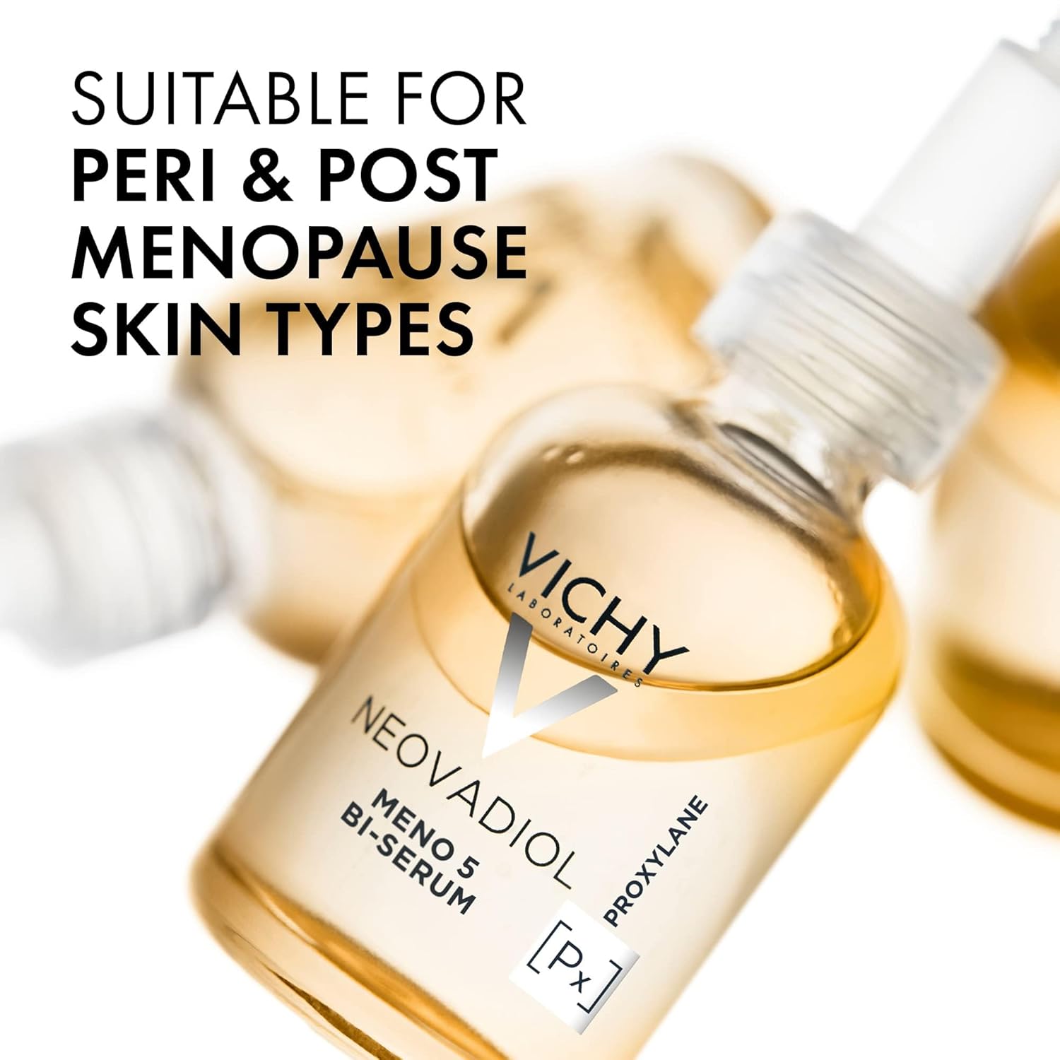 Vichy Neovadiol Serum for Peri and Post Menopause, Anti Aging Serum to Reduce Wrinkles and Dark Spots, Dermatologist Tested, 1.01 Fl. Oz - Image 5