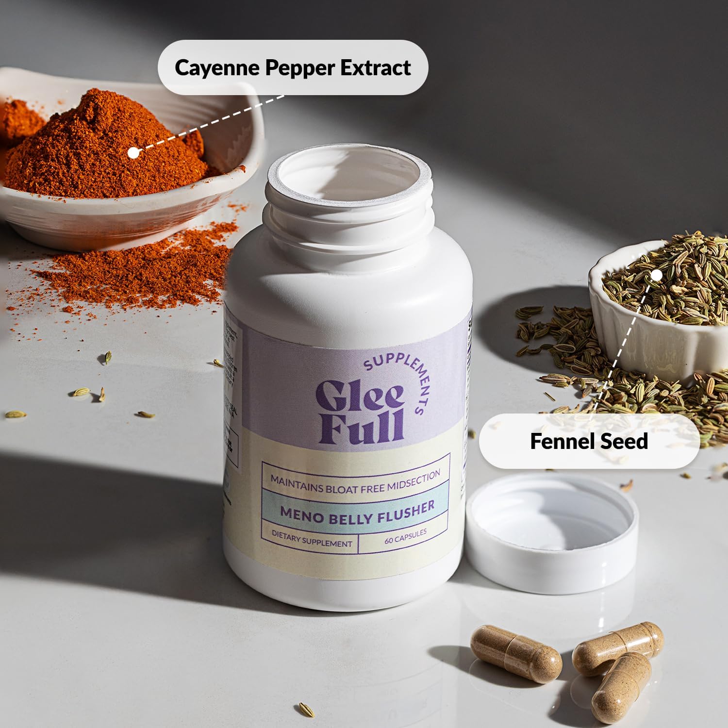 GleeFull Meno Belly Flusher - Menopause Supplements for Women - Hormone Balance for Weight Loss - Supports Digestion to Maintain Healthy Metabolism - Image 4