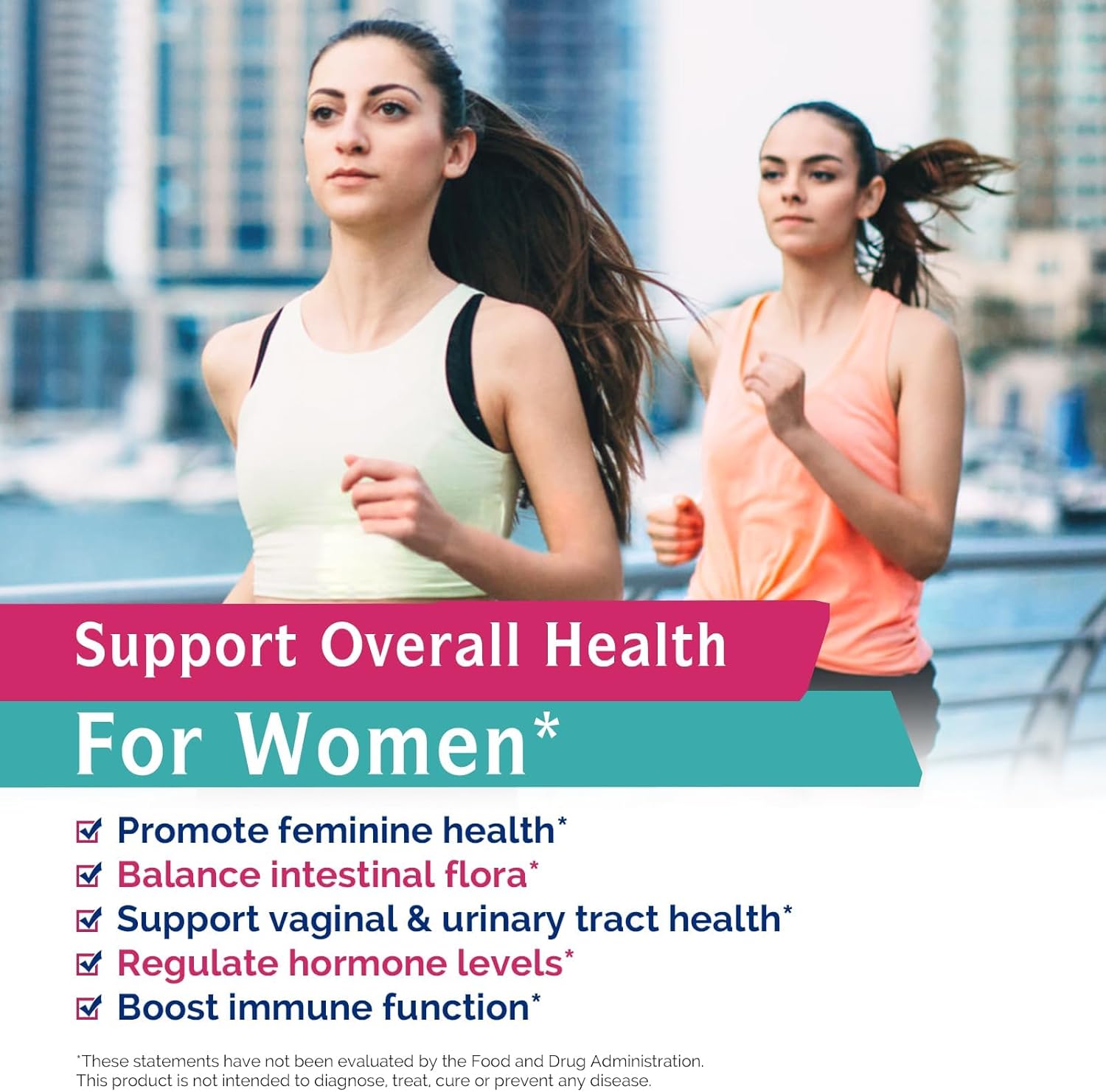 Innate Vitality Probiotics for Women, 100 Billion CFUs 18 Strains, Prebiotics and Probiotics, with Cranberry, Vitamin C & B6 P5P, Vaginal & Digestive Health, Non refrigerated, 60 Caps - Image 5