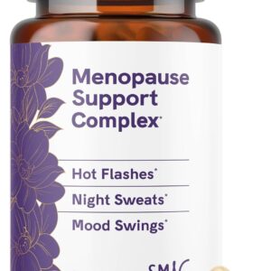 Menopause Supplements for Women Hot Flashes & Night Sweats | Hormone Balance, Menopause Relief for Women & Perimenopause Support | With Black Cohosh, DIM & Red Clover | 60 Ct (2 Month Supply)