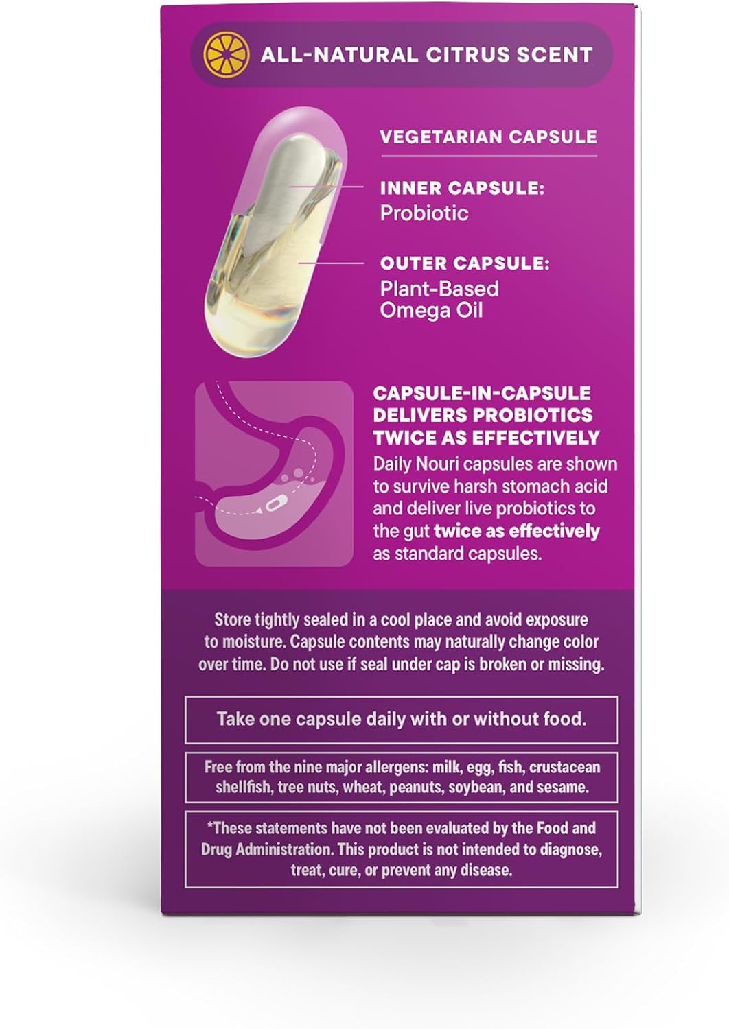 Daily Nouri Hormone Balance Probiotics for Women | Hormone Balance for Women | PMS, Hormonal Acne, & Bloating Support | 7 Clinically Studied Strains + Omega | 30-Day Supply - Image 6