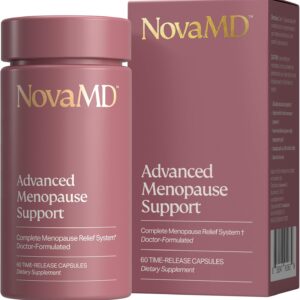 Clinically Proven Menopause Supplement for Weight Management, Hot Flashes, Night Sweats and Low Energy | Complete Multi-Symptom Menopause Supplement for Women