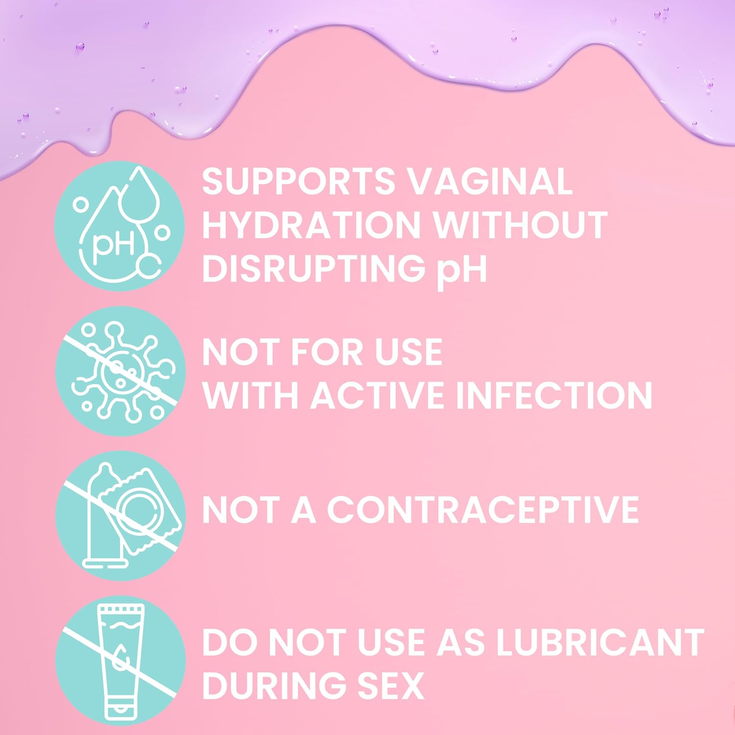 Hydro GYN Vaginal Moisturizer | Long Lasting for Vaginal Dryness & Irritation | Hyaluronic Acid & Vitamin E | Feminine Care Hormone Free | Pre and Post Menopausal I 10 Pre Filled Applicators - Image 7