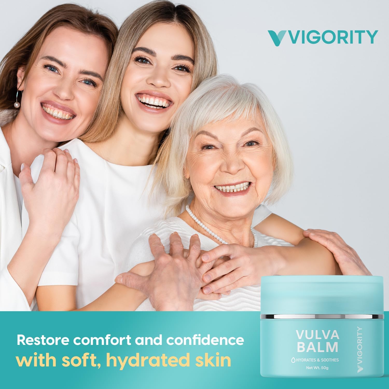 Vulva Balm Vaginal Moisturizer for Women: Natural Vulva Moisturizer & Vulva Cream for Dryness, Itch, Odor & Irritation - Menopause Support With Beeswax, Shea Butter, Emu Oil, and CoQ10 - Estrogen Free - Image 7