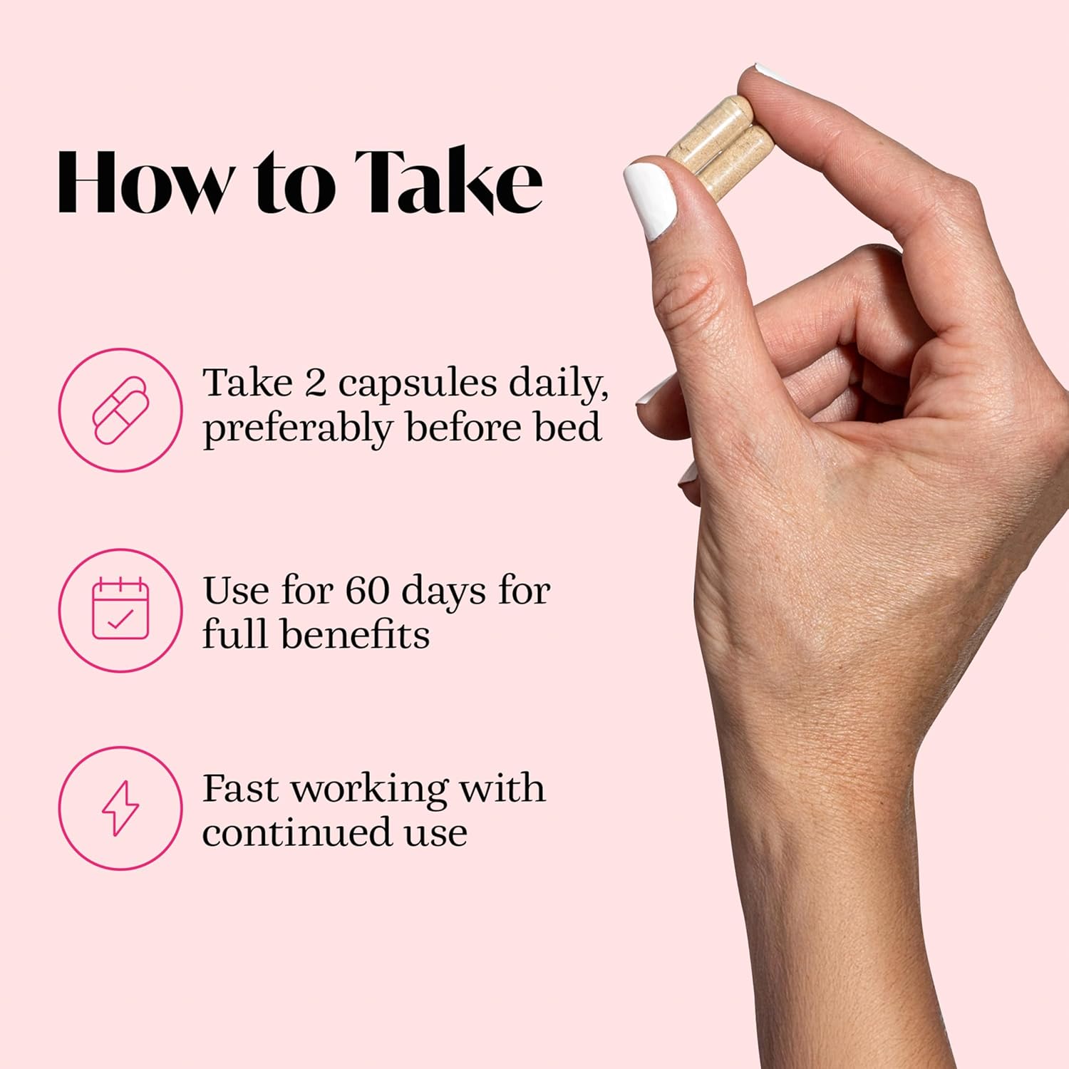 Winged Wellness Hot Momma Menopause Supplements for Women - Hormone-Free Menopause Relief Support for Hot Flashes & Night Sweats with Chaste Tree Berry, Multivitamins & Shatavari - 60 Vegan Capsules - Image 5