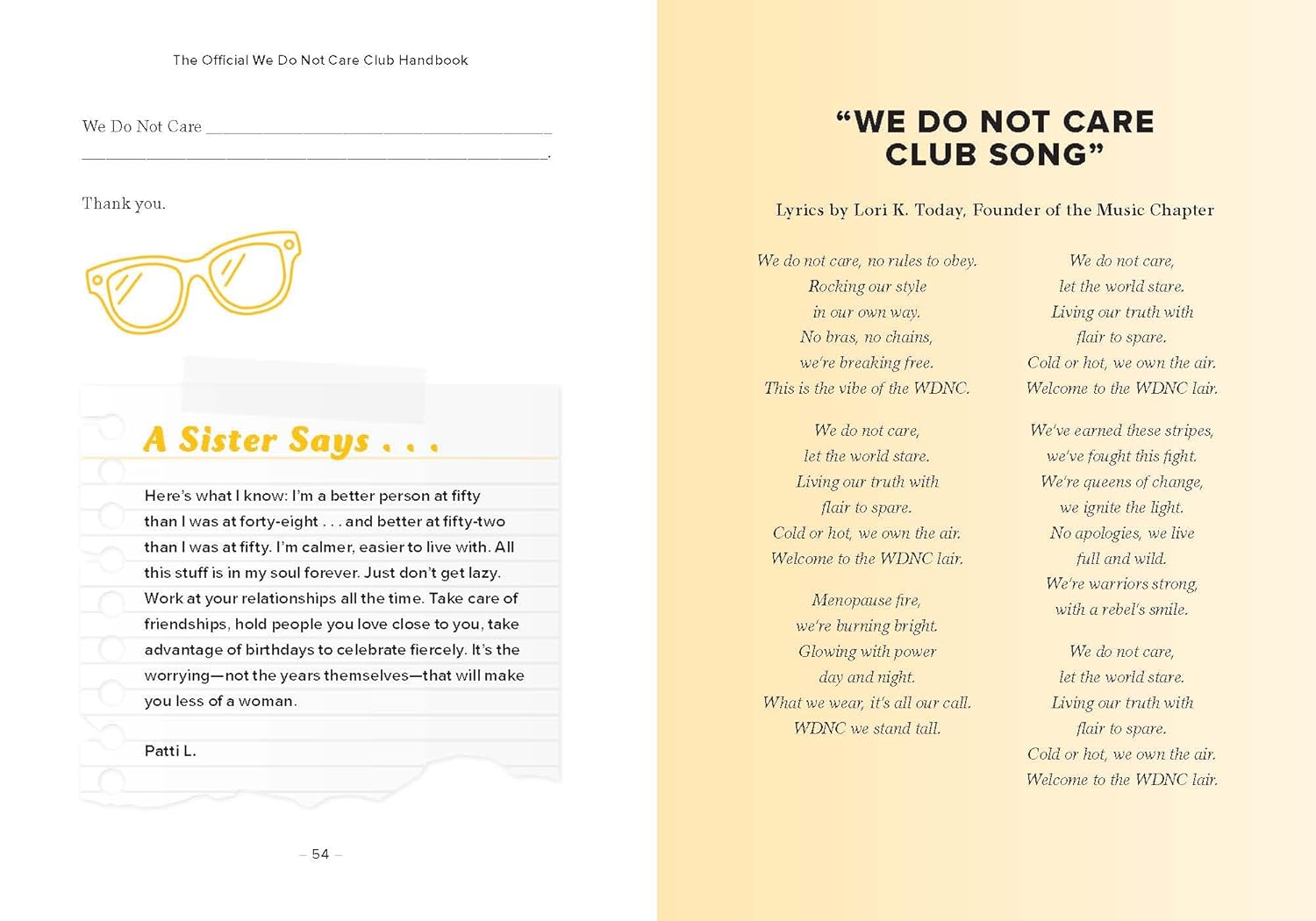 The Official We Do Not Care Club Handbook: A Hot-Mess Guide for Women in Perimenopause, Menopause, and Beyond Who Are Over It - Image 6