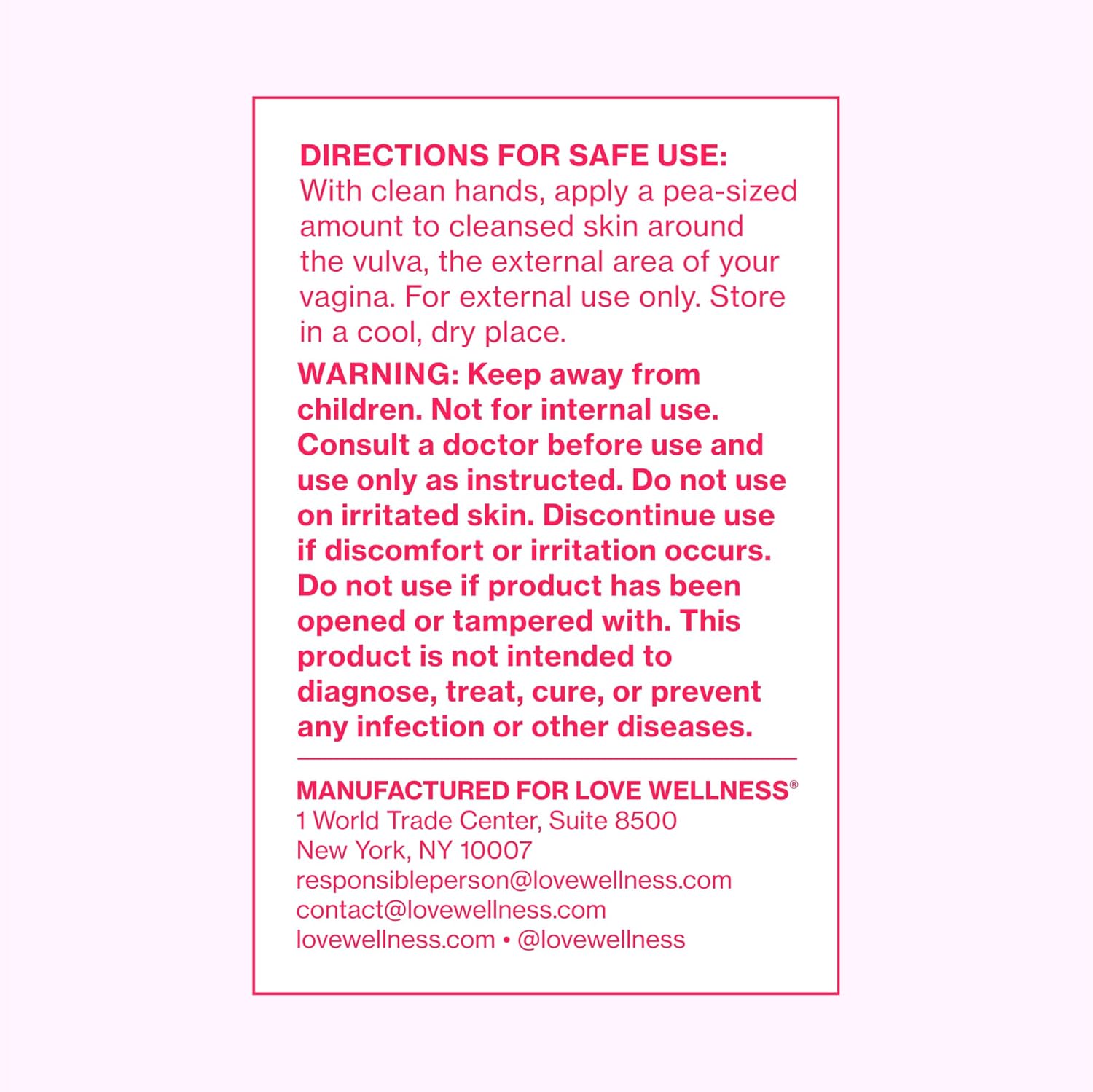 Love Wellness Comfy Cream Vulva & Vaginal Moisturizer - 1.01 oz - Image 9