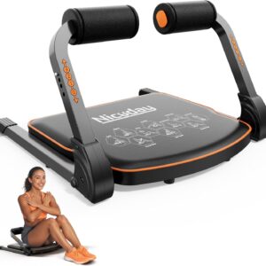 Niceday Ab Workout Equipment, Ab Machine for Stomach Workout, Ab Trainer Machine for Home, Ab Crunch Machine for Home Exercise, Sit Up Machine with 330 LBS Weight Capacity