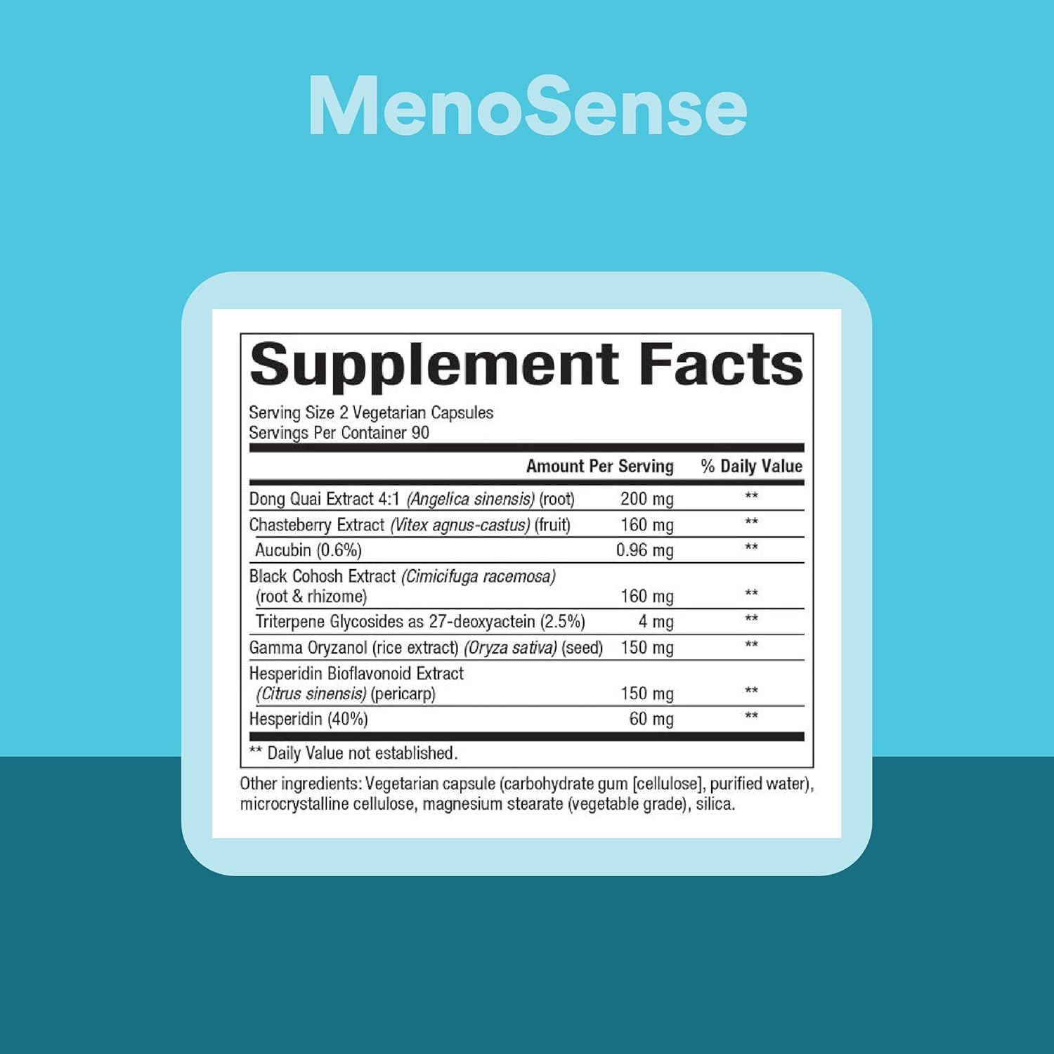Natural Factors - WomenSense MenoSense Menopause Formula, Natural Support for Hot Flashes & Night Sweats, 180 Vegetarian Capsules - Image 4