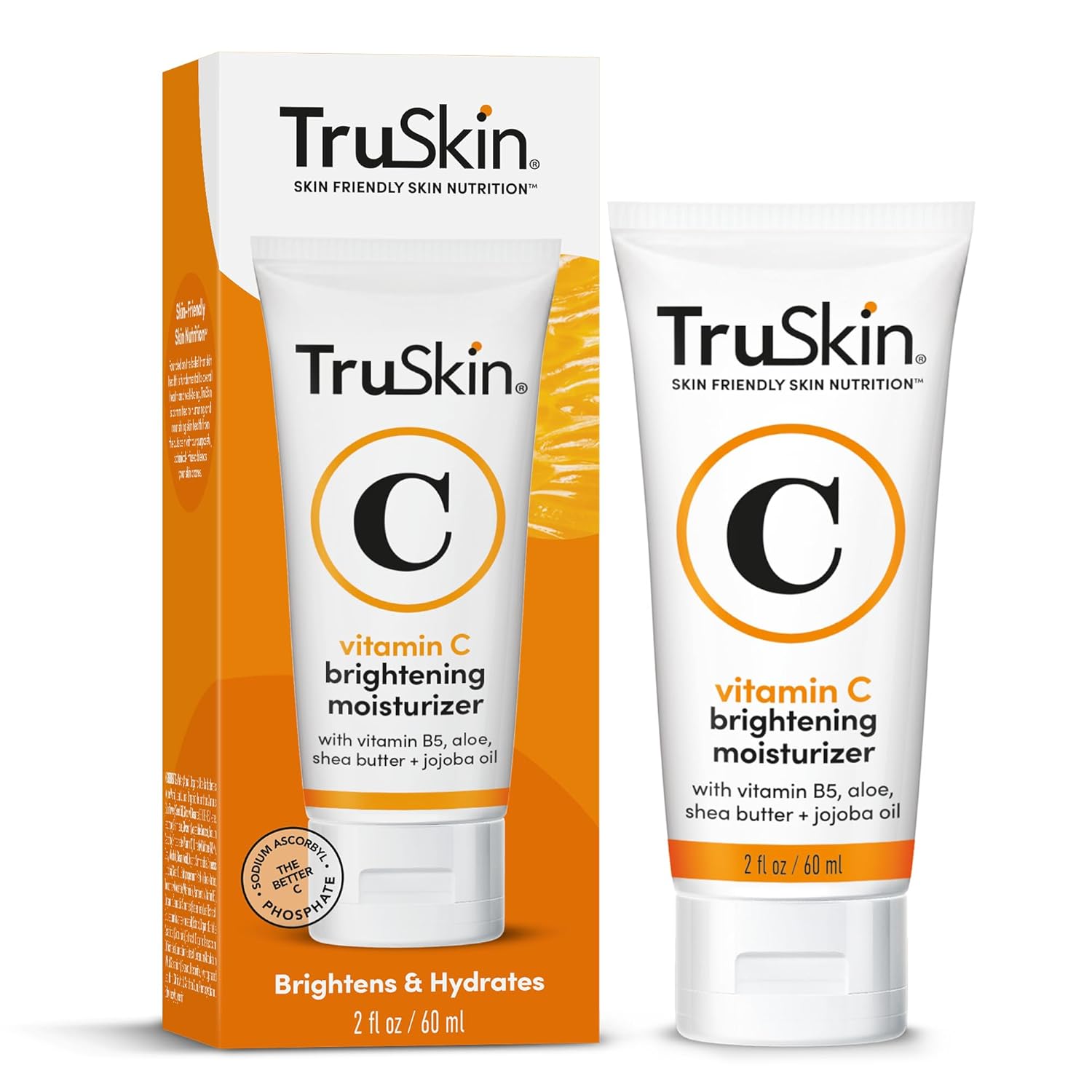 TruSkin Vitamin C Face Cream - Brightening & Hydrating Daily Moisturizer with Vitamin E, B5, Jojoba Oil & Green Tea - Smooth, Radiant-Looking Skin, 2 Fl Oz - Image 9