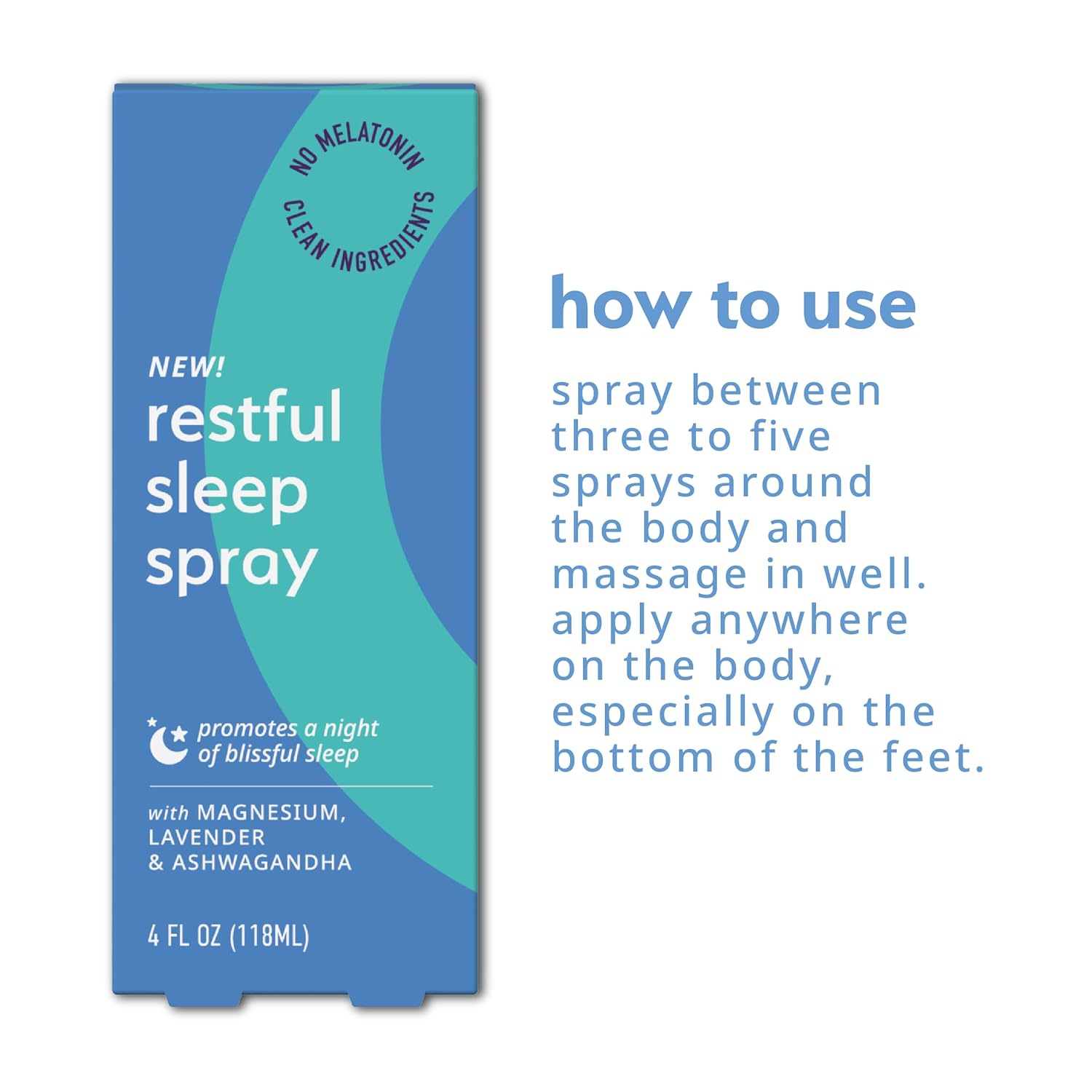Blissful Sleep Spray – Magnesium, Lavender & Ashwagandha for Relaxation, Calm & Rest – Hormone-Free, Fragrance-Free, Menopause-Friendly Aromatherapy Mist - Image 5