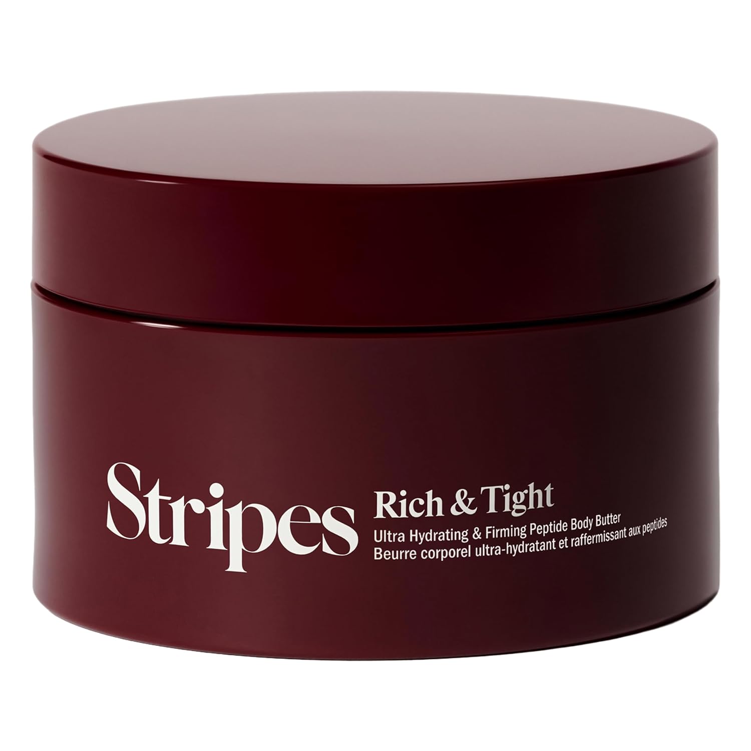STRIPES Beauty (by Naomi Watts) - Rich & Tight Ultra Hydrating & Firming Peptide Body Butter with Ectoine and Squalane, Improves Skin Firmness, Texture and Tone, 16.48 oz
