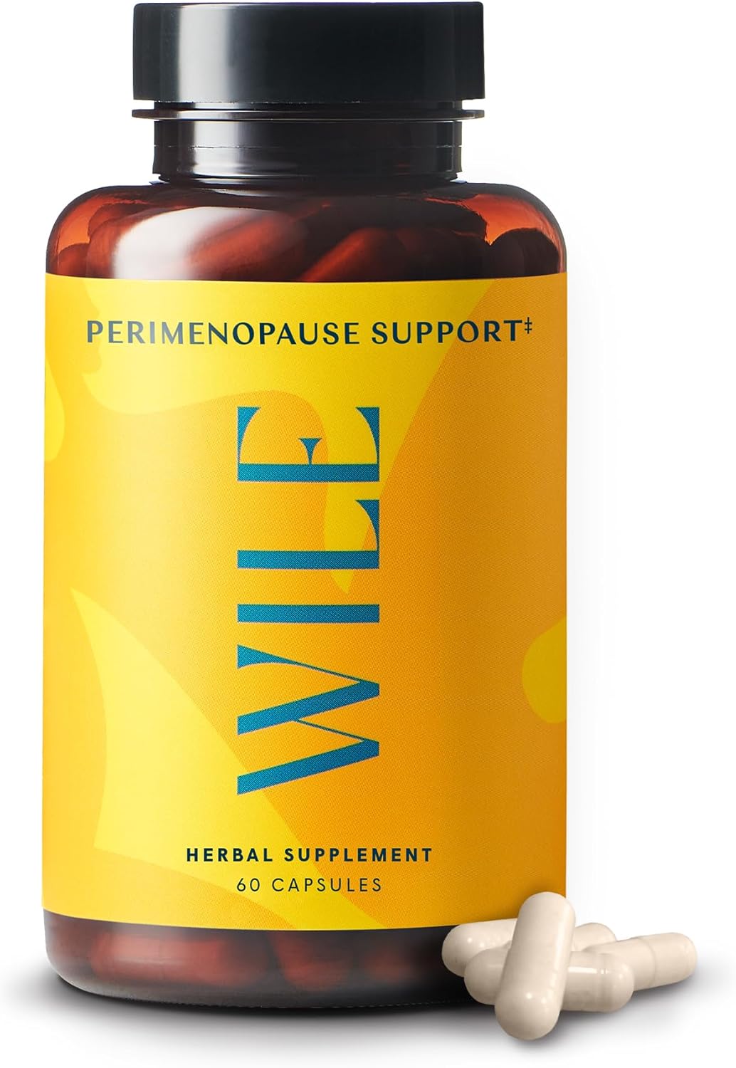WILE Menopause and Perimenopause Supplements for Women with Ashwagandha - Menopausal Symptoms Relief for Stress, Hot Flashes, Night Sweats - Healthy Sleep & Hormone Balance Support, Vegan, 30 Servings - Image 6