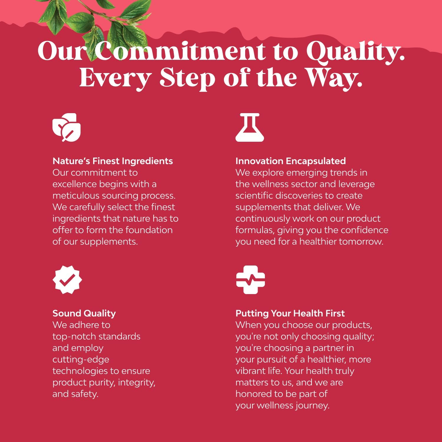 Natures Craft Complete Herbal Menopause Supplement for Women - Female Hormone Balance Capsules for Night Sweats Hot Flashes & Mood Swings with Dong Quai, Chaste Berry & Black Cohosh Root - 60 Count - Image 8