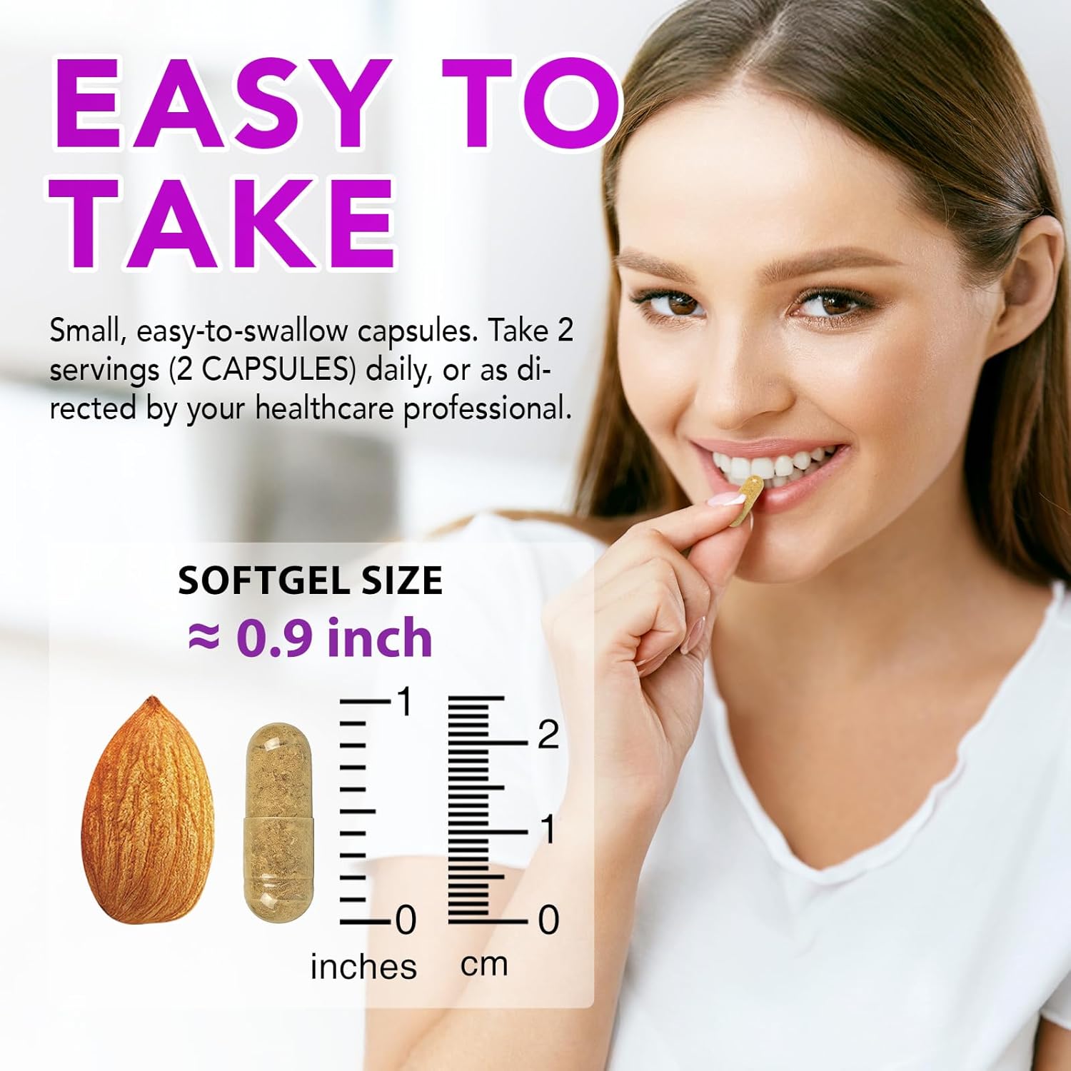 Cortisol Supplements for Women - Cortisol Reducer & Stress Support - Magnolia Bark, Rhodiola Rosea, Holy Basil, Magnesium, Phosphatidylserine - Hormone Balance & Mood, Focus, Sleep Support - Image 6