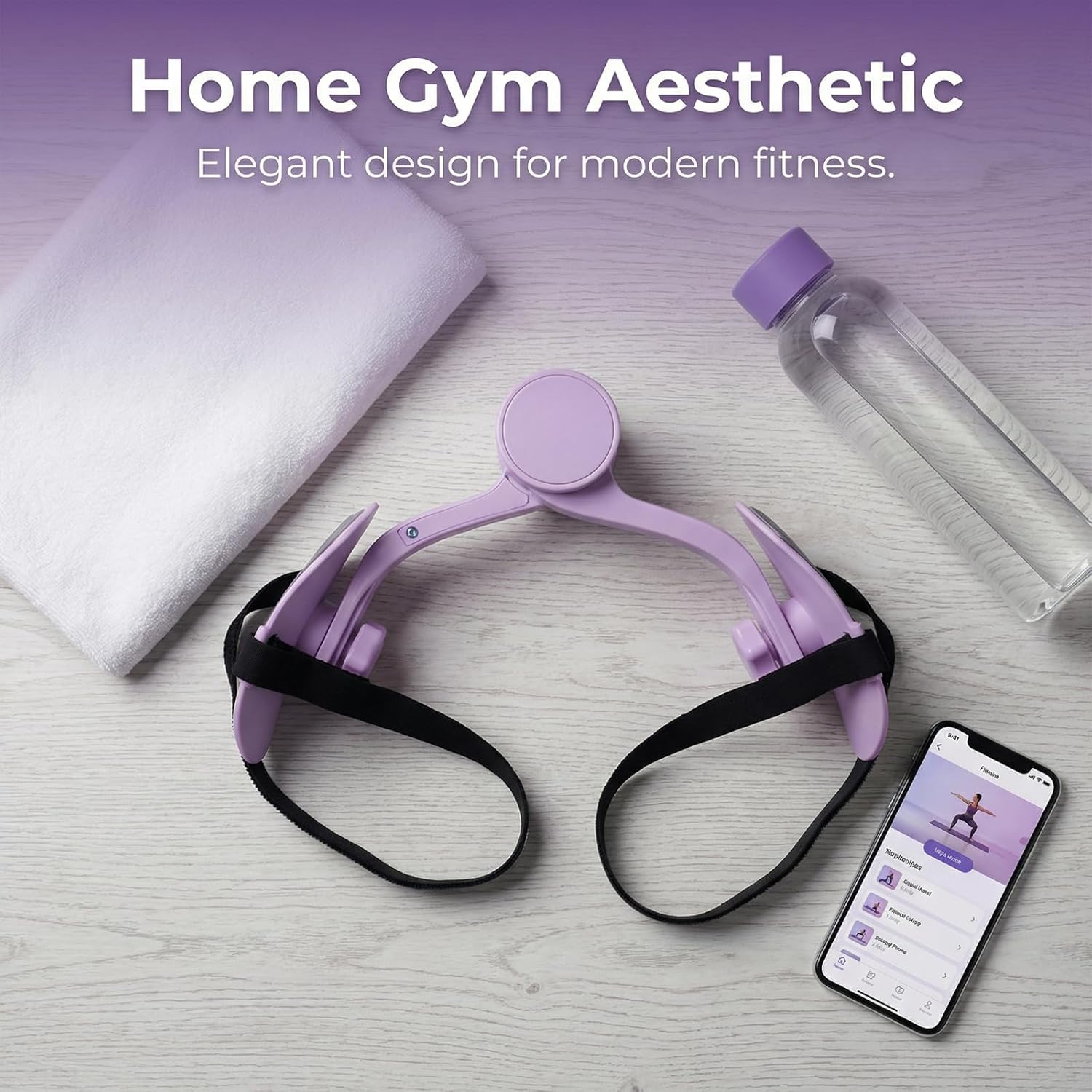 Kegel Exerciser, Pelvic Floor Exercise Device - Adjustable Angle Thigh Trainer with Thickened Silicone Pads & Security Strap, Inner Thigh Exerciser for Women, Home/Office - Image 5