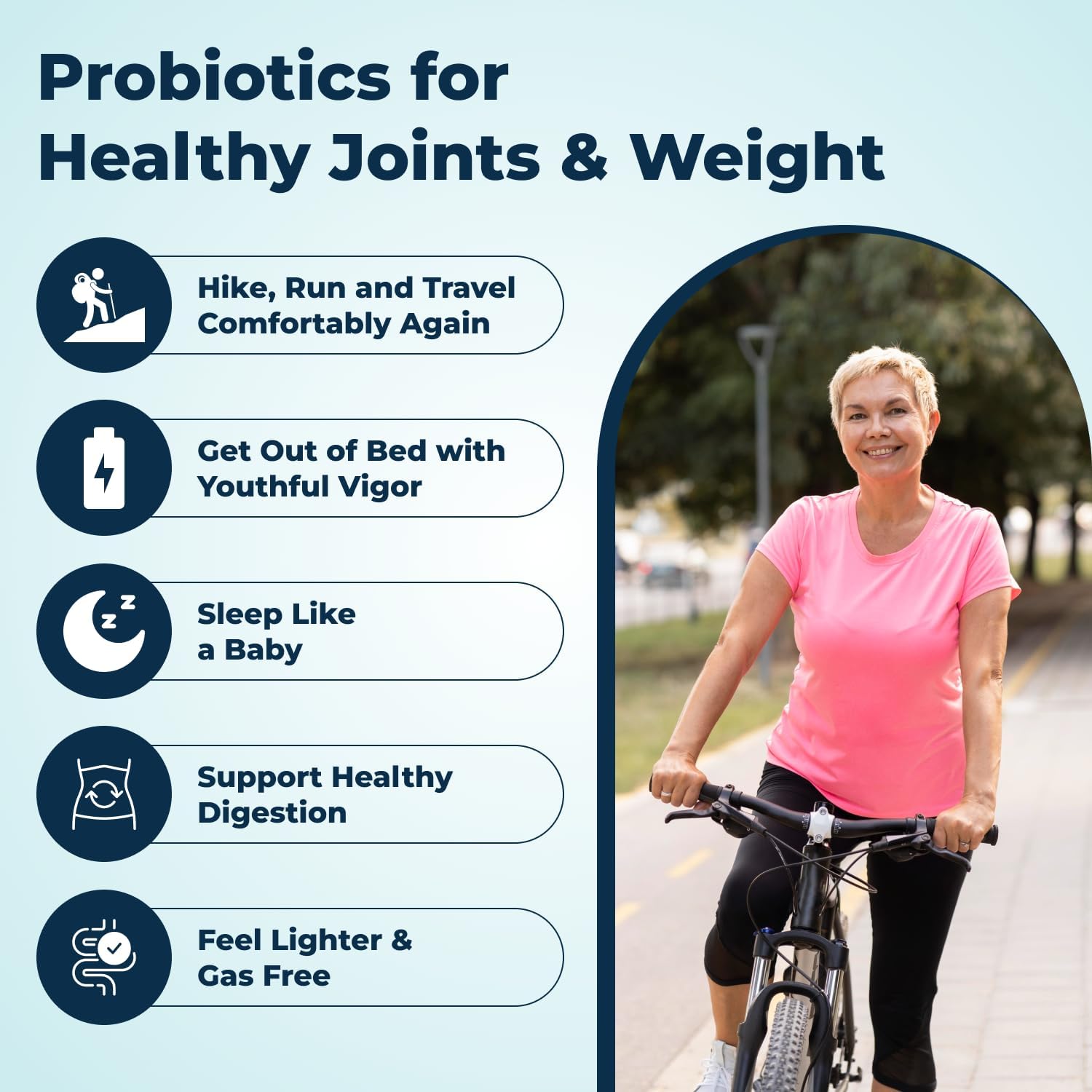 Provitalize Probiotics for Women Menopause Supplement with Turmeric Curcumin and Moringa Herbal Blend 60 Capsules (Pack of 1) - Image 4