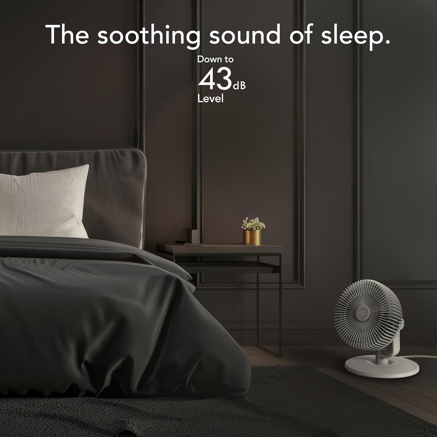 Vornado REFRESH 8 Table Fan with Aromatherapy Scent Pads, Swiveling Base, Easy to Clean, 3 Speed Settings, 45-Degree Tilt, Optimized Fan Sound for Sleep, Electric Fan for Bedroom, Office, & Home - Image 5