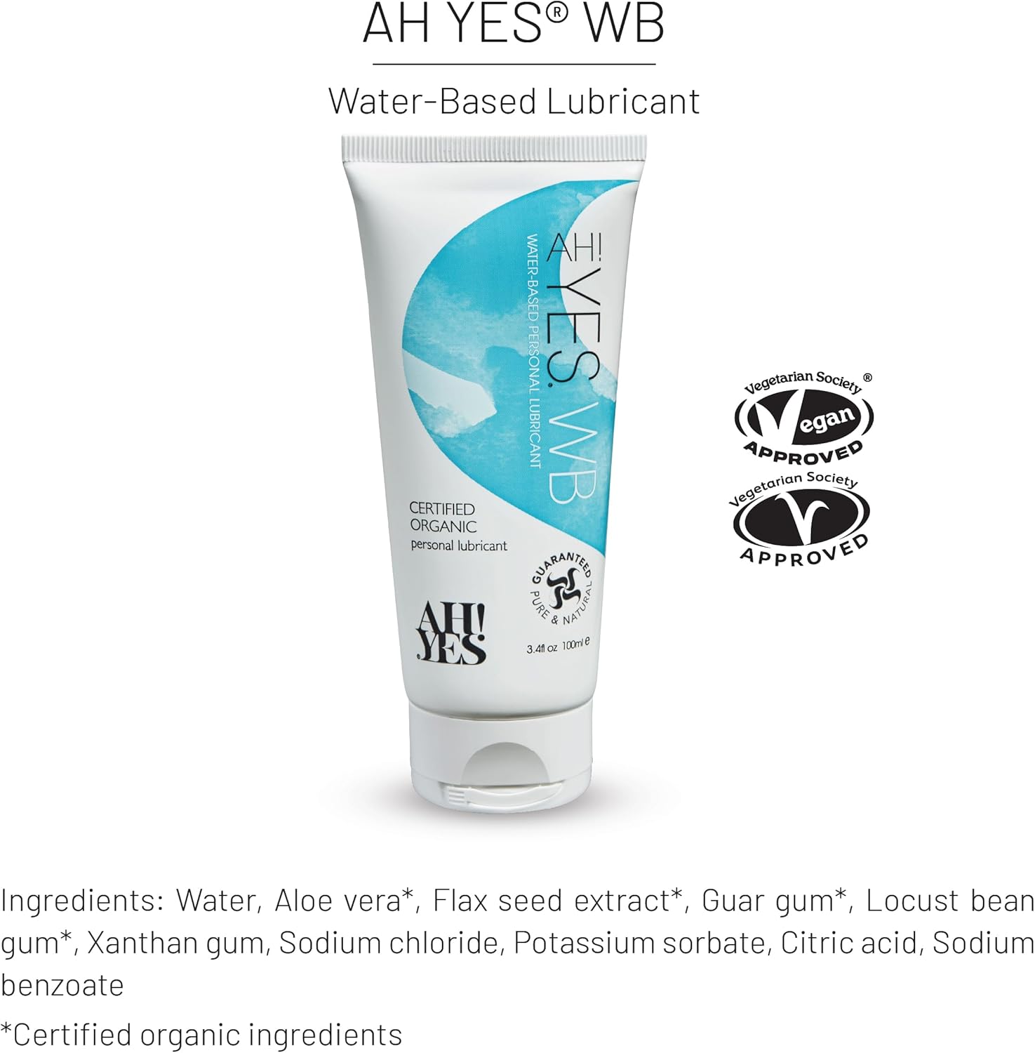 AH! YES® Double Glide Lubricant Bundle | Water-Based & Plant Oil-Based Lubricants | Certified Organic, Long-Lasting & Hydrating | Natural Lubricants (WB, 3.4fl oz + OB, 4.7fl oz) - Image 7