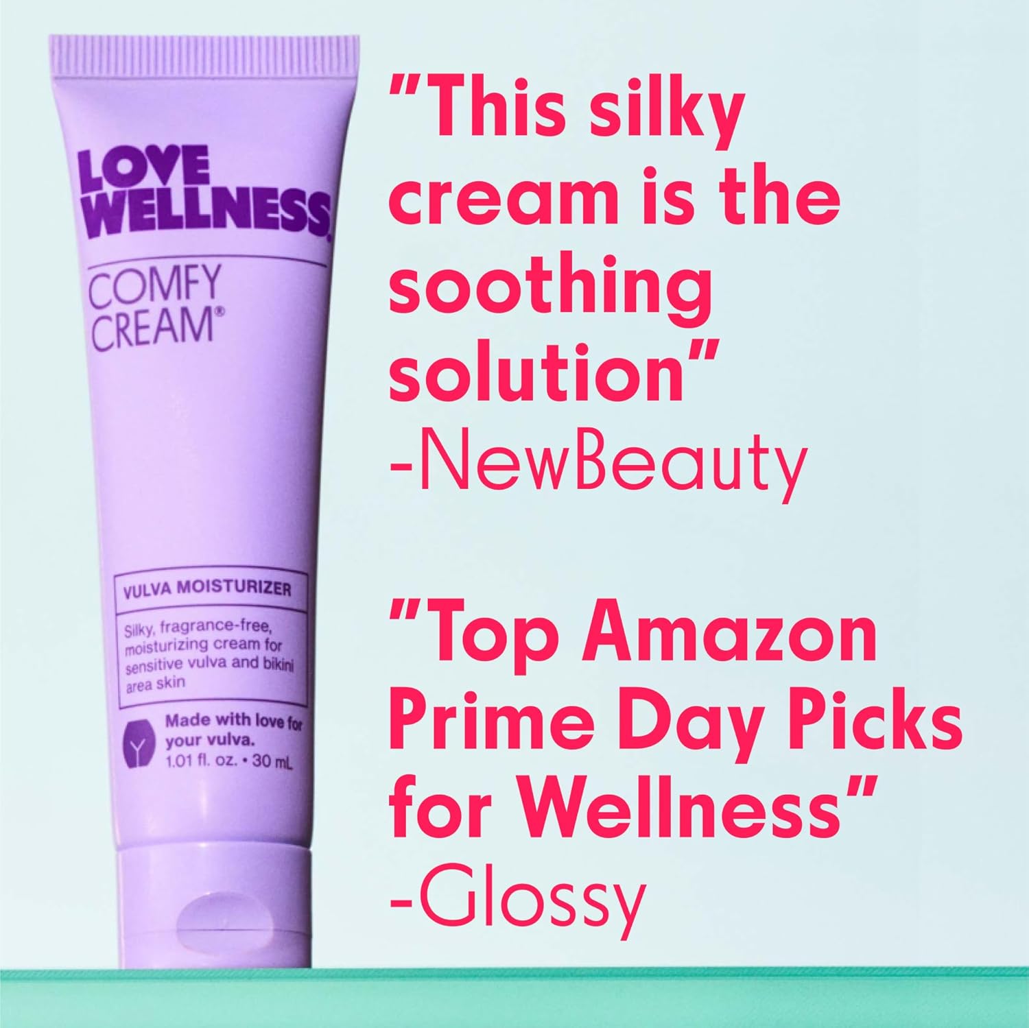 Love Wellness Comfy Cream Vulva & Vaginal Moisturizer - 1.01 oz - Image 8