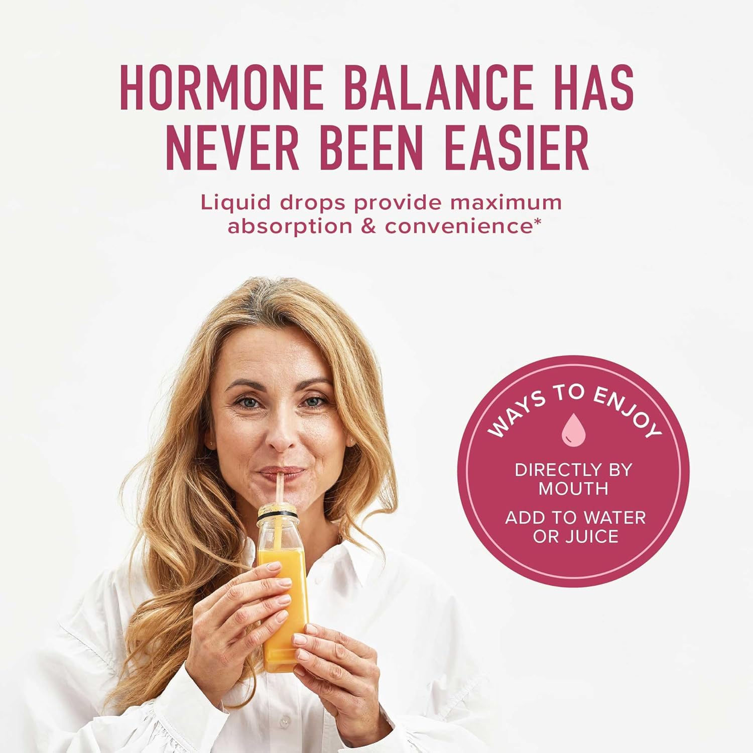 Hormone Balance Liquid Drops | with Black Cohosh, Stinging Nettle, Red Raspberry Leaf, Chasteberry & More | Menopause, Hot Flash, & PMS Relief Menstrual Herbal Support Tincture | Vegan Formula | 2oz - Image 4