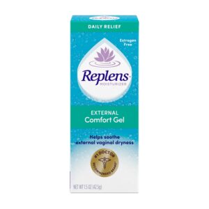 Replens Moisturizer External Comfort Gel for Vaginal Dryness, 1.5 oz