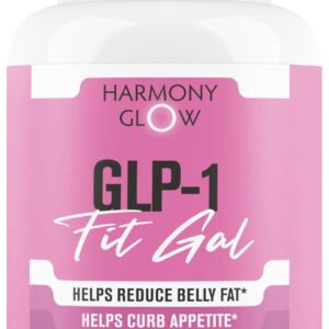 GLP-1 Fit Gal | Weight Loss Pills, Appetite Suppressant & Fat Burner for Women | Supports Healthy Pathways Associated with GLP-1 Activity | 3rd Party Tested Supplement - 60 Capsules for Adults
