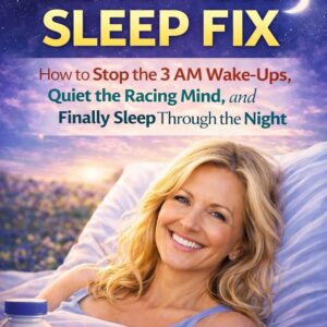 Menopause Sleep Fix: How to Stop the 3 AM Wake-Ups, Quiet the Racing Mind, and Finally Sleep Through the Night (Menopause Reset Book 4)