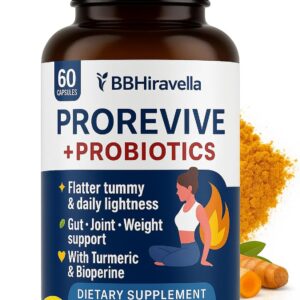Prorevive for Women Menopause Support | Joint Comfort, Sexy Midsection Curves, Menopause Bloat Relief | Daily Use Item for Routine Ease | 60 Ct (1)