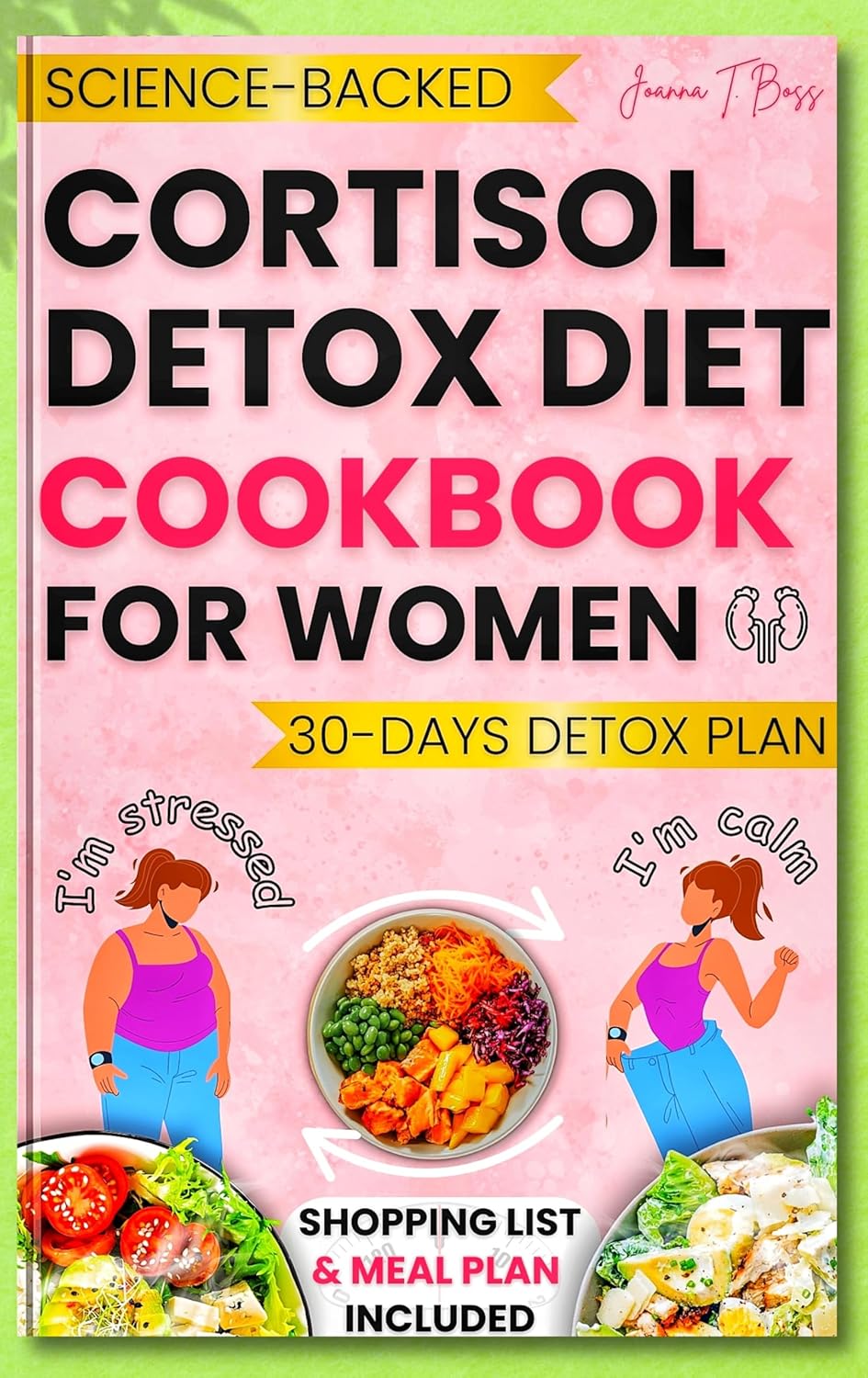 Cortisol Detox Diet Cookbook for Women: Quick and Easy Science-Backed Recipes with a 30-Day Meal Plan I Used to Reduce Stress, Lose Weight, Sleep Better, and Balance My Hormones Naturally