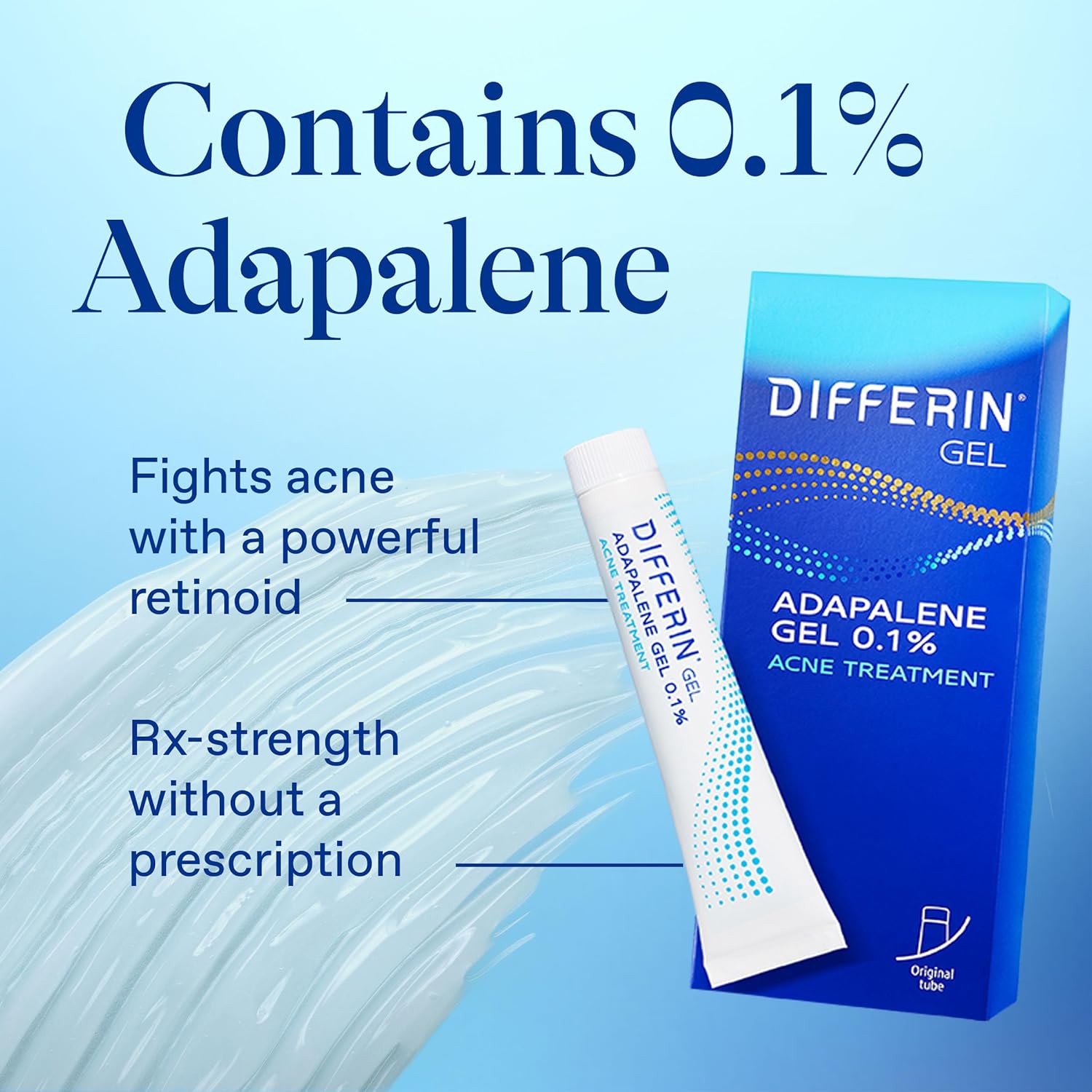 Differin Acne Fighter Pack, Differin Gel Retinoid Acne Treatment For Face with 0.1% Adapalene, 15g Tube + Salicylic Acid Pimple Patches, 36 Count, Designed for Pimple and Acne-Prone Skin - Image 5