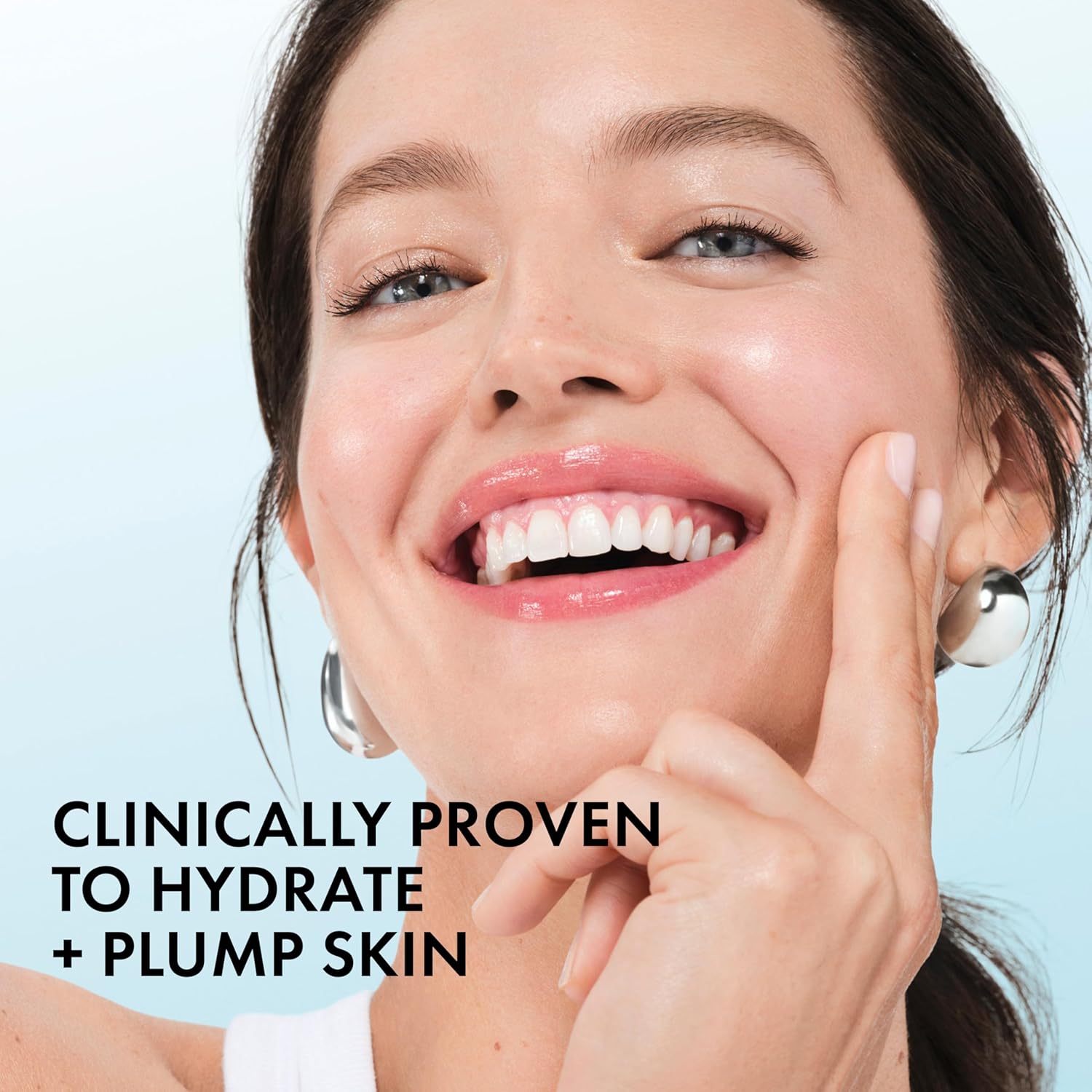 Vichy Mineral 89 Booster, Pure Hyaluronic Acid Serum for Face with Polyglutamic Acid for Skin Barrier Repair, Plumps & Hydrates, Lightweight Hydrating Serum, Oil-Free, Non-Sticky - Image 2